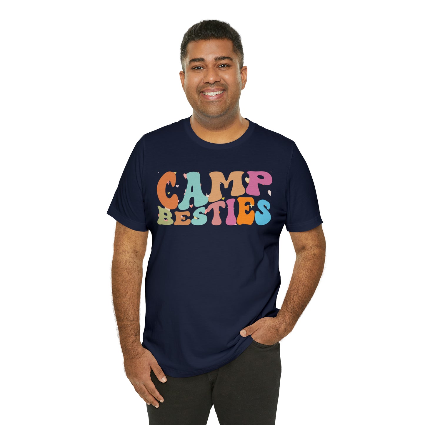 Best Friend Shirt, Gift for Best Friend, Camp Besties Shirt, BFF Shirt, Matching Besties Shirt, Retro Friend Shirt, T482
