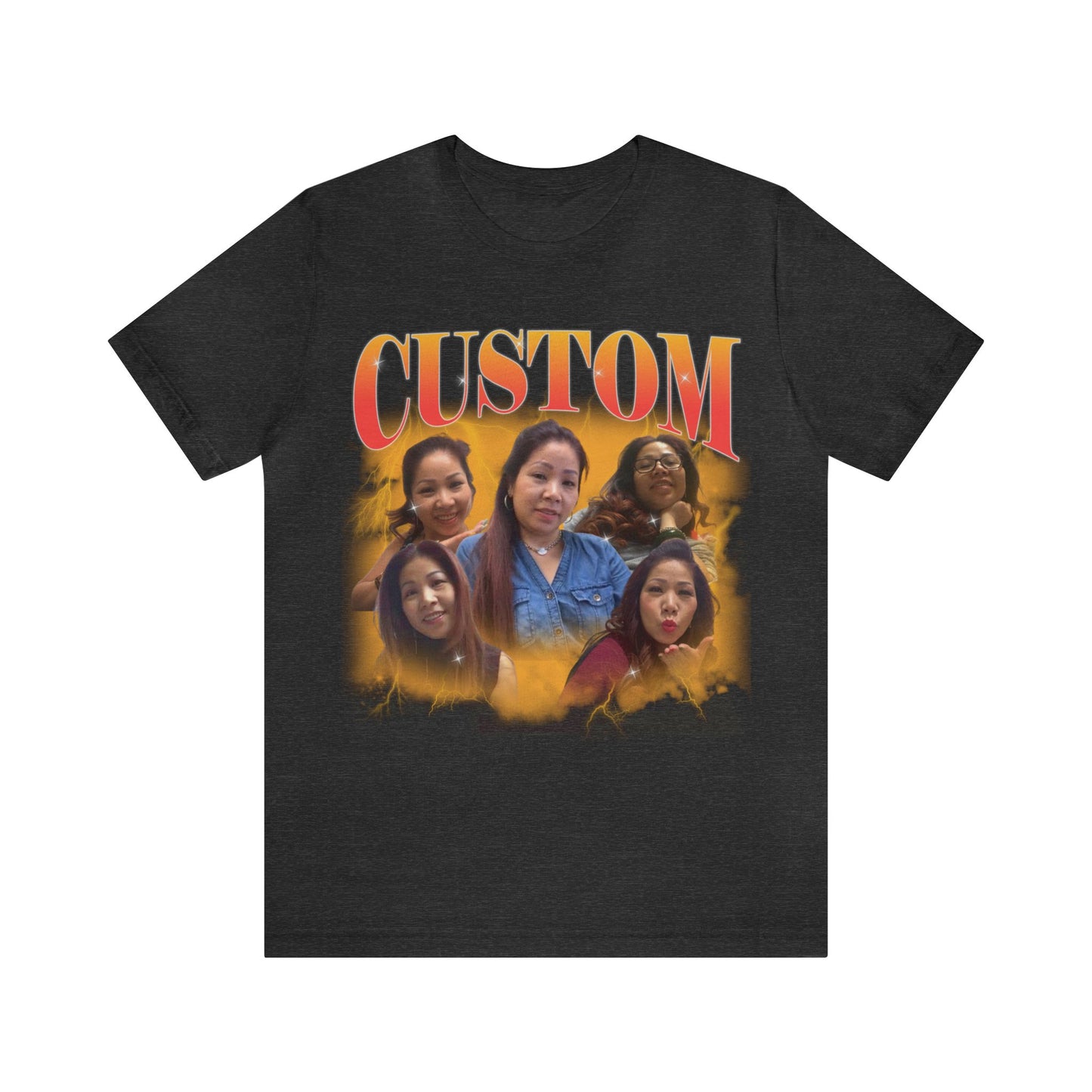 Custom Your Own Bootleg Tee, Retro Custom Bootleg Rap Tee, Custom Your Photo, Insert Your Design, Vintage Graphic 90s Tshirt, T1379