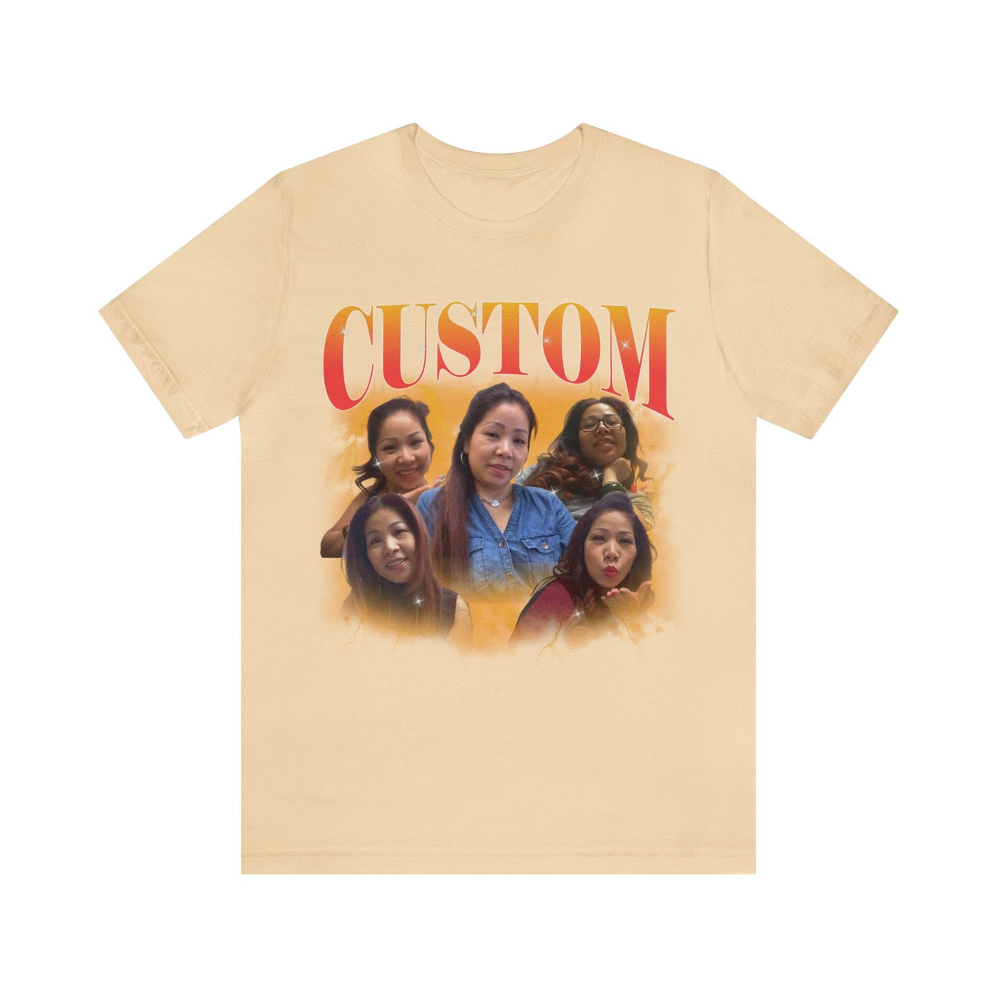 Custom Your Own Bootleg Tee, Retro Custom Bootleg Rap Tee, Custom Your Photo, Insert Your Design, Vintage Graphic 90s Tshirt, T1379