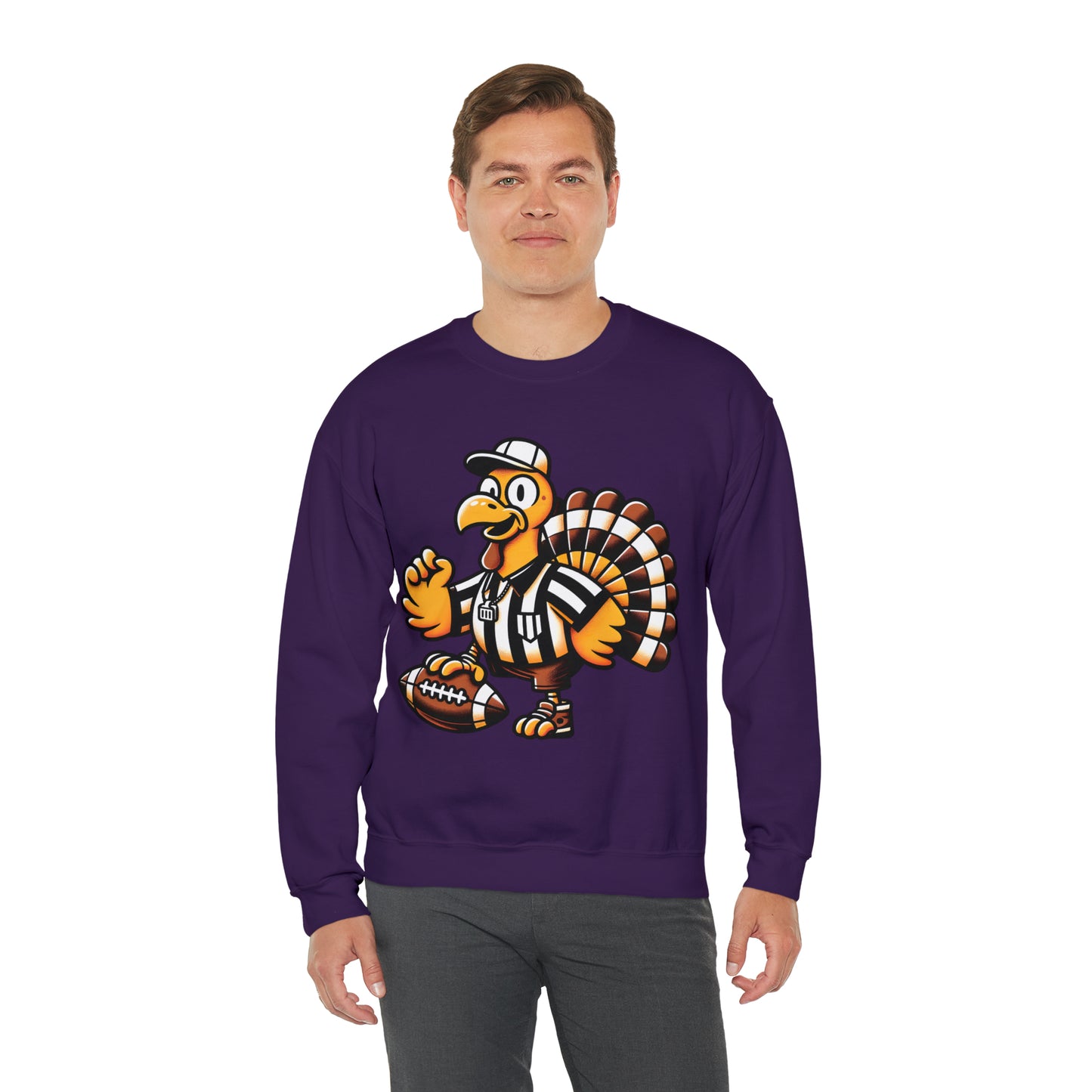 Turkey and Touchdowns Sweatshirt, Thanksgiving Football Sweatshirt, Turkey Football Sweatshirt, Football Shirt, Football Lover, SW859