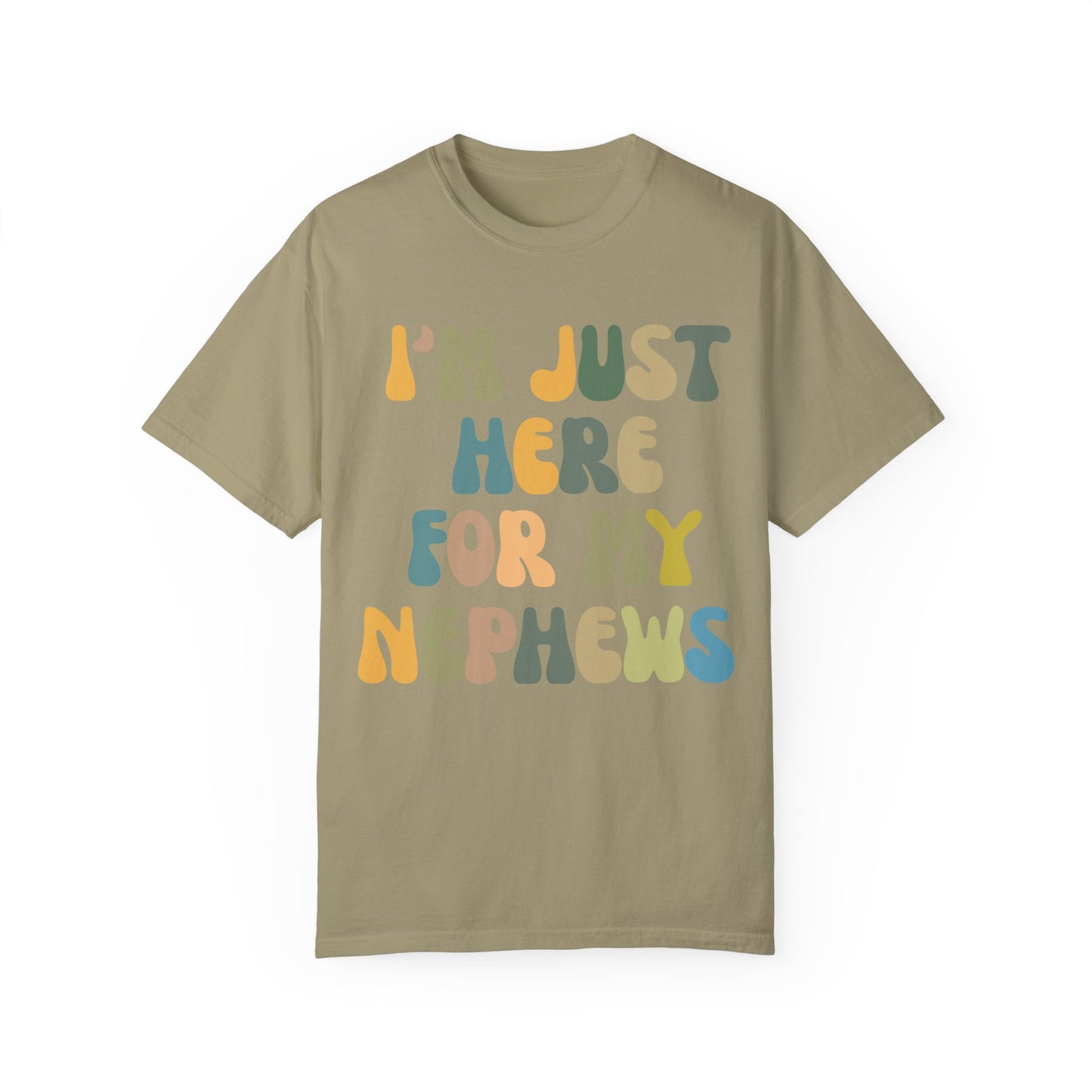 I'm Just Here for My Nephews Shirt, Gift for Cool Aunt, New Auntie Shirt, Best Aunt Shirt, Funny Aunt Shirt, Favorite Aunt Shirt, CC1012