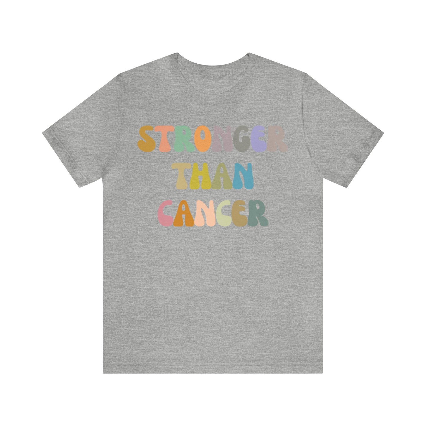 Stronger Than Cancer Shirt, Cancer Warrior Shirt, Cancer Survivor Shirt, Breast Cancer Awareness Shirt, Beat the Cancer Shirt, T1458