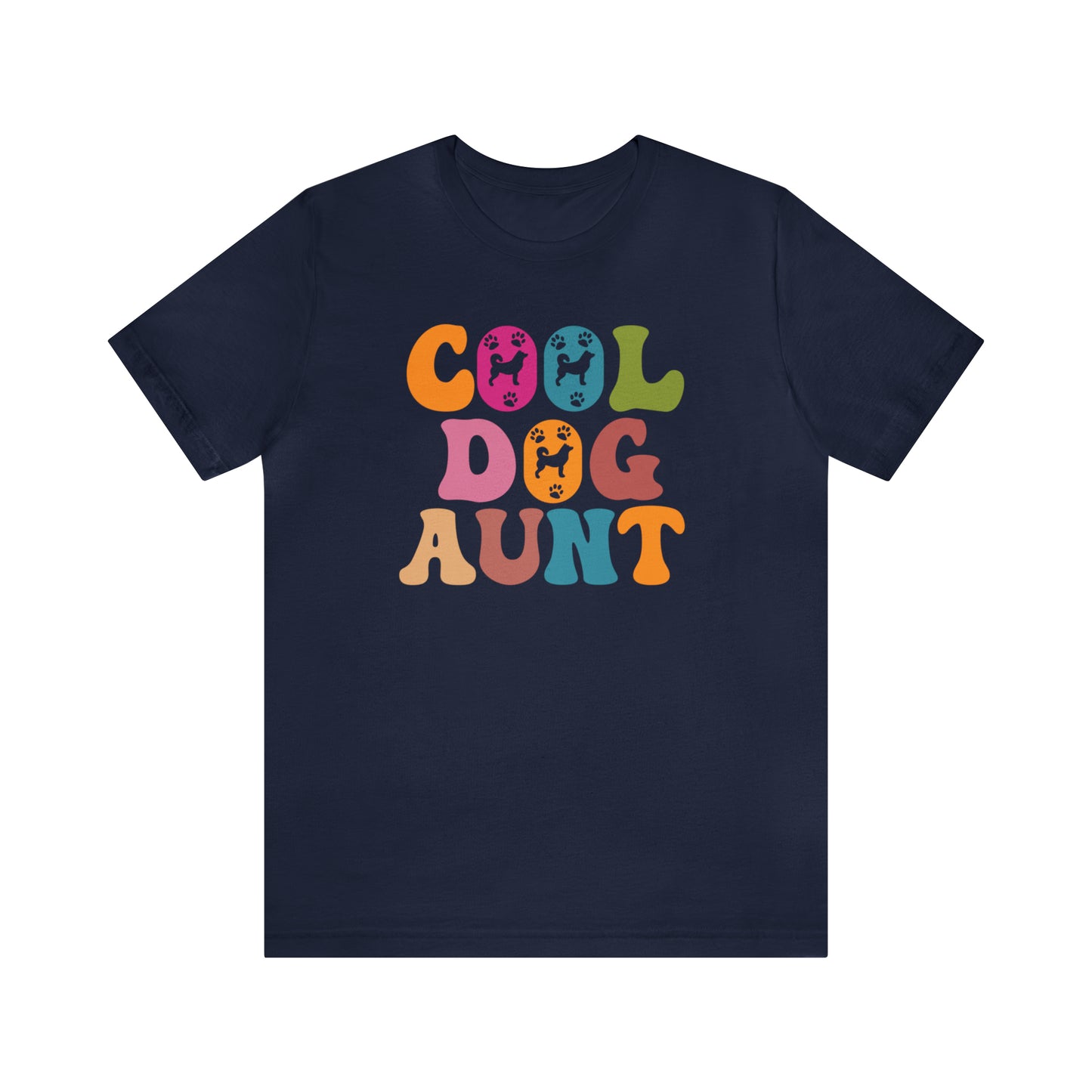 Cool Dog Aunt Shirt for Women, Dog Aunt Gift for Animal Lover, Dog Auntie Tee for Aunt, Funny Dog Lover Tee, T569