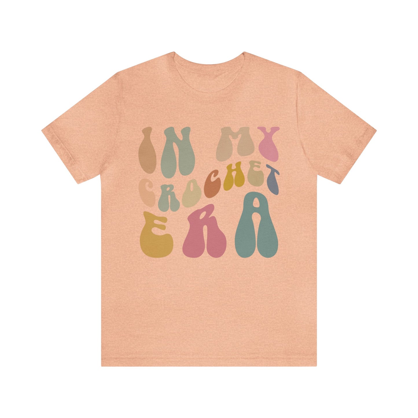 In My Crochet Era Shirt, Shirt for Women, Gift for Crochet Lover, Crochet Lover Shirt, Knitting Lover Shirt, Crafter Mom Shirt, T1167