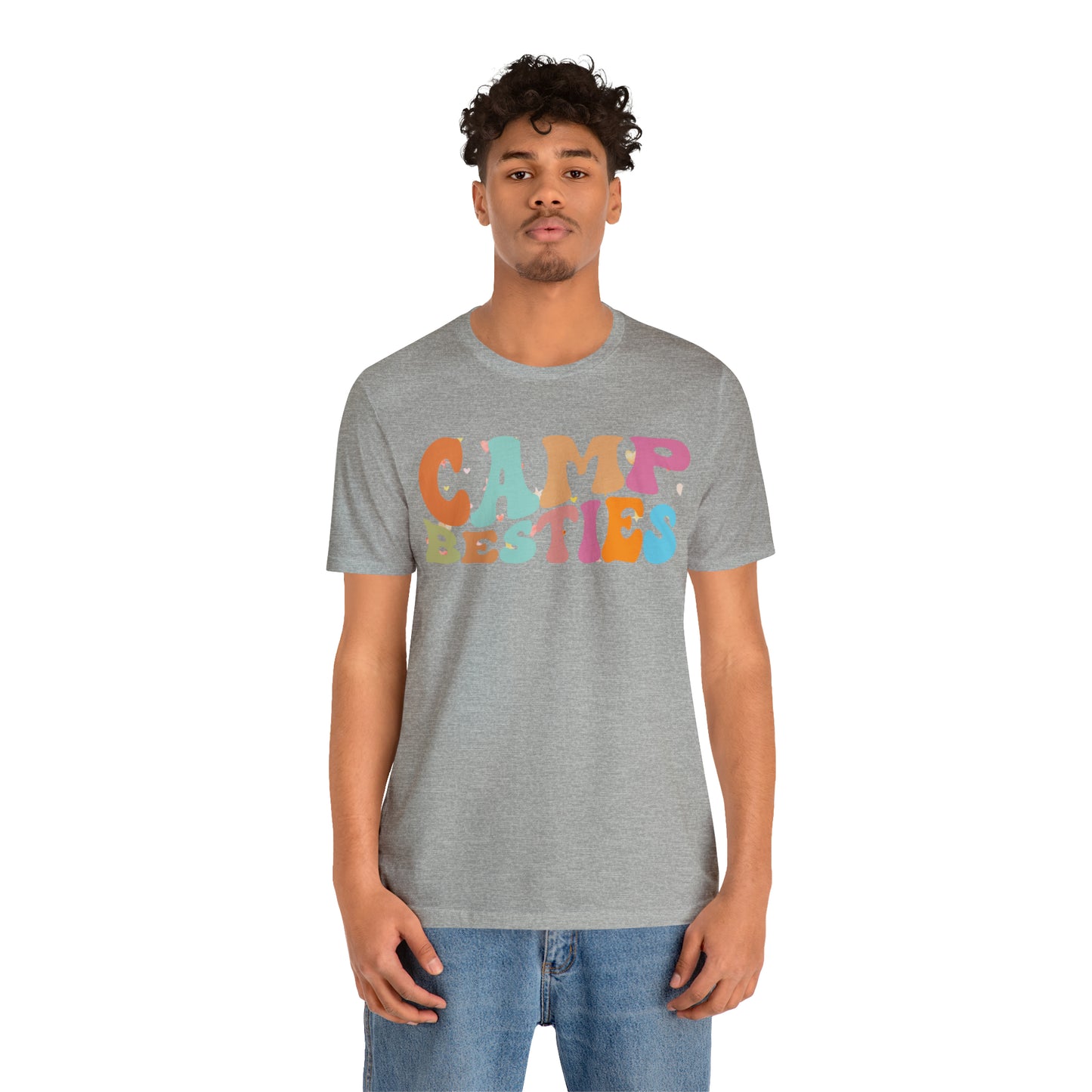 Best Friend Shirt, Gift for Best Friend, Camp Besties Shirt, BFF Shirt, Matching Besties Shirt, Retro Friend Shirt, T482