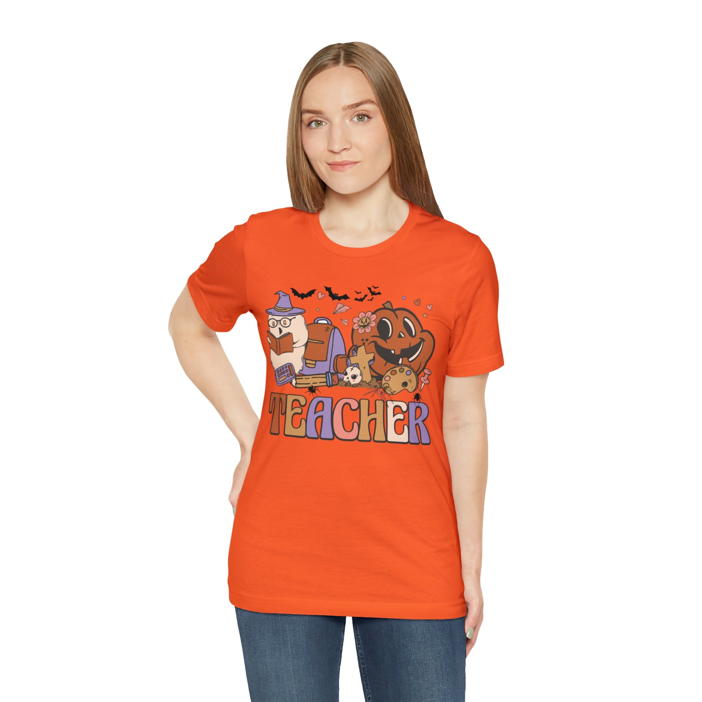 Teacher Shirt, Trick Or Teach Shirt, Spooky Teacher, Teacher Halloween Shirt, Teaching My Boos, Fall Teacher Shirt, T677