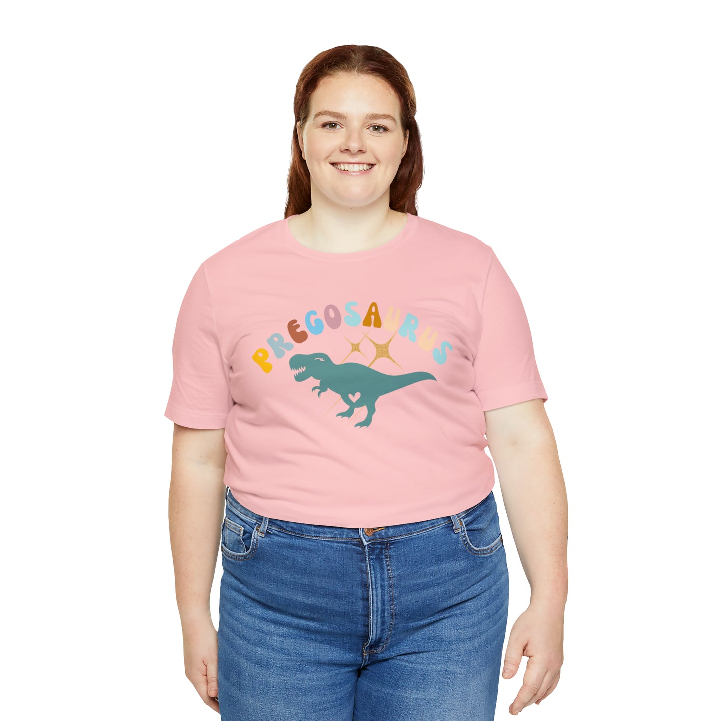Funny Pregosaurus TShirt for Baby Shower, Funny Gift for Expecting Mom Shirt for Baby Announcement, T274