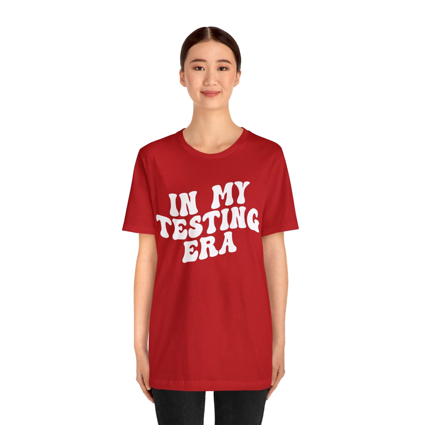 In My Testing Era Shirt, Exam Day Shirt, Funny Teacher Shirt, Teacher Appreciation Gift, Gift for Best Teachers, Teacher shirt, T1303