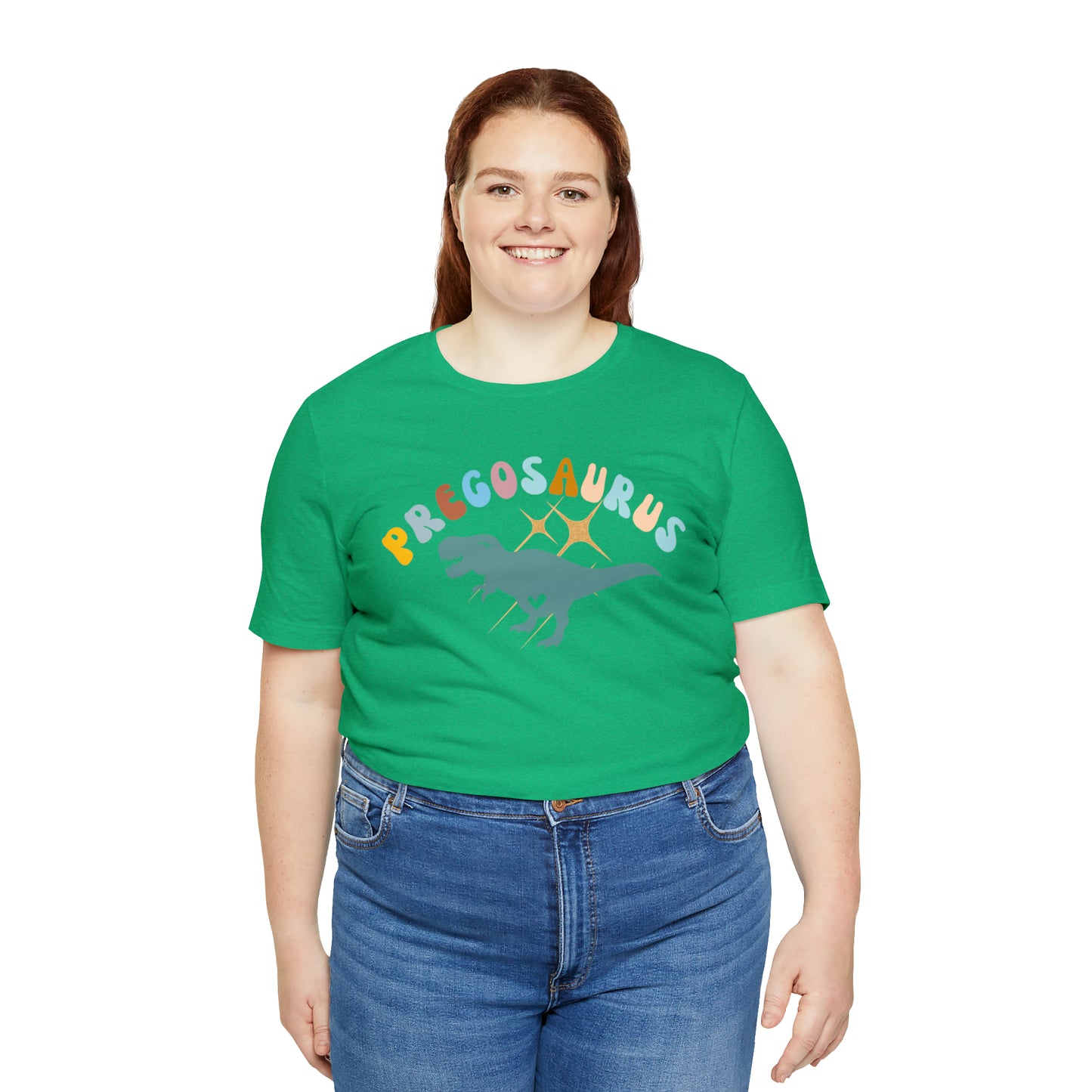 Funny Pregosaurus TShirt for Baby Shower, Funny Gift for Expecting Mom Shirt for Baby Announcement, T274