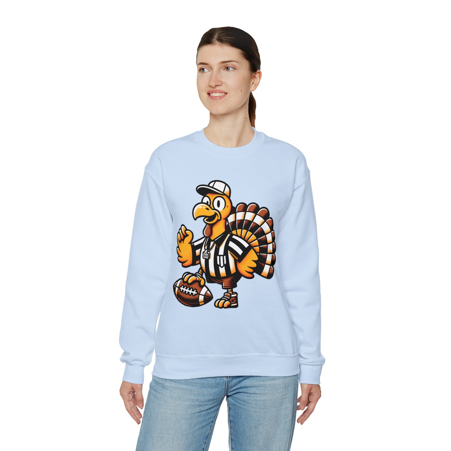 Turkey and Touchdowns Sweatshirt, Thanksgiving Football Sweatshirt, Turkey Football Sweatshirt, Football Shirt, Football Lover, SW859