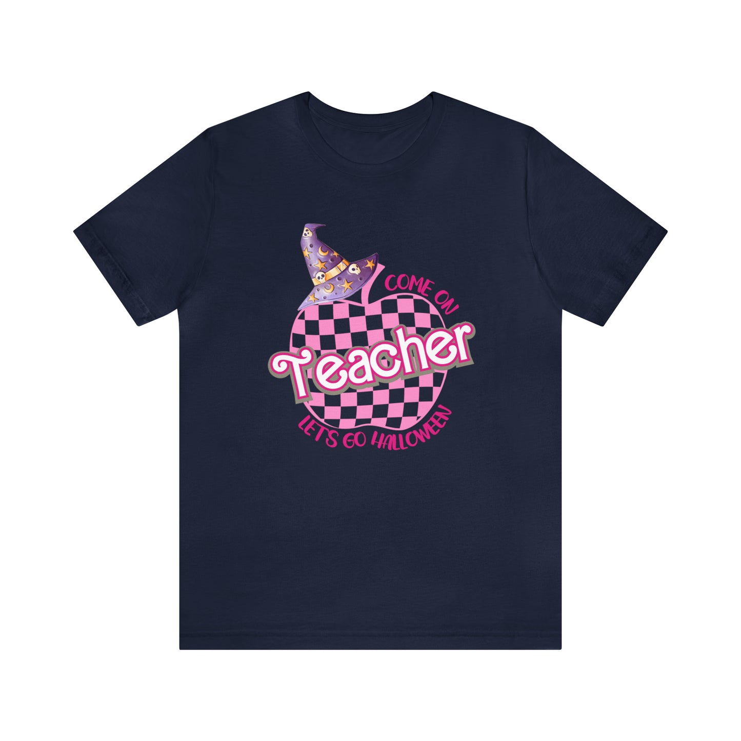 Come On Let's Go Halloween Shirt, Trendy Teacher shirt, Retro Back to school, Teacher Halloween gift shirt , T726