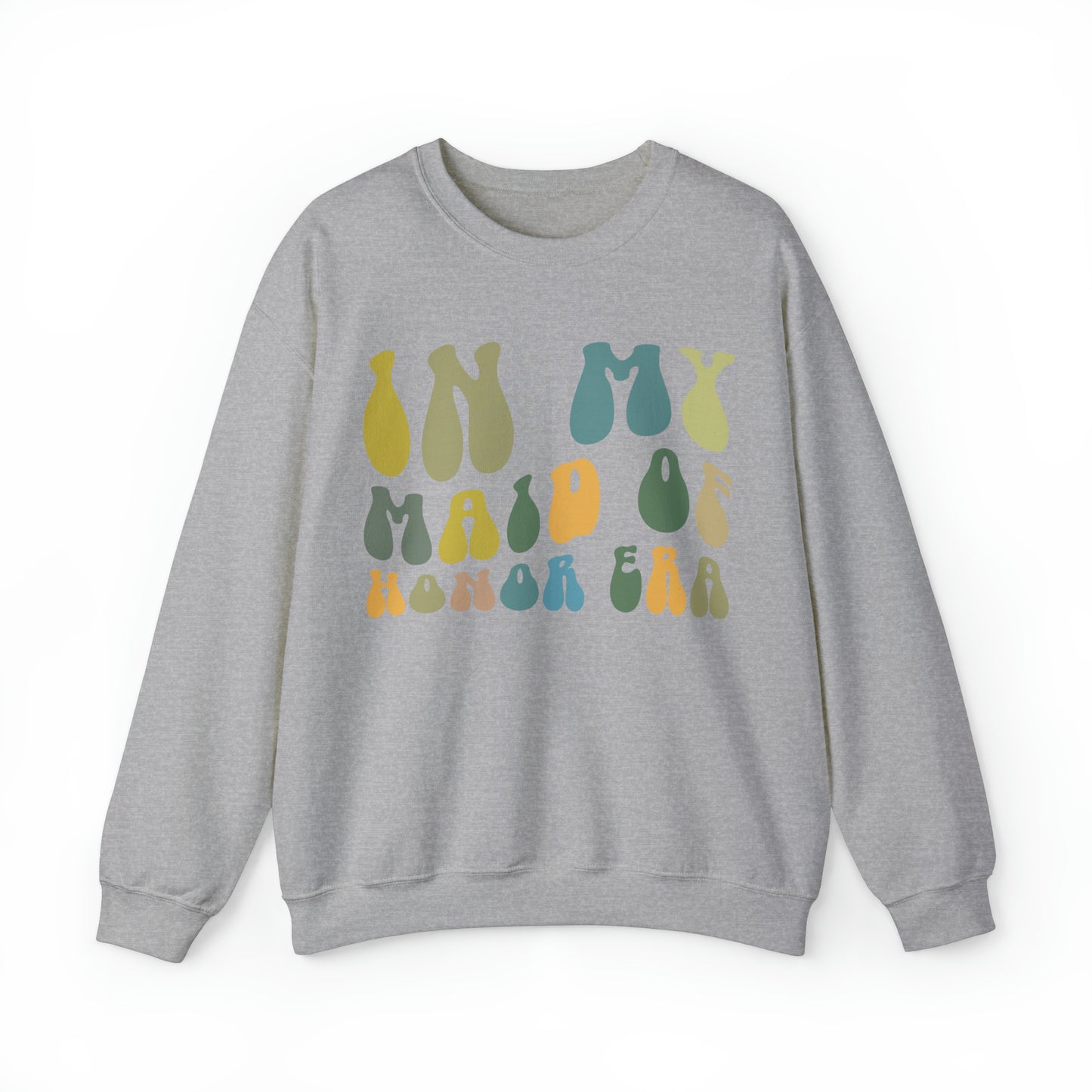 In My Maid Of Honor Era Sweatshirt, Sweatshirt For Bridal, Gift for Maid of Honor Sweatshirt, Bachelorette Sweatshirt, S1031
