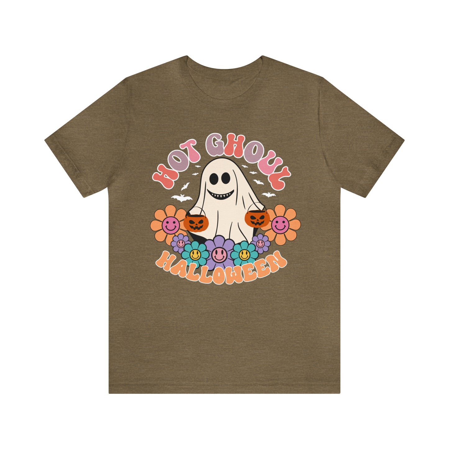 Lets Go Ghouls Shirt, Spooky Season Tee, Retro Halloween Cowgirl Shirt, Cowgirl Halloween Shirt, Vintage Ghost Shirt, T770