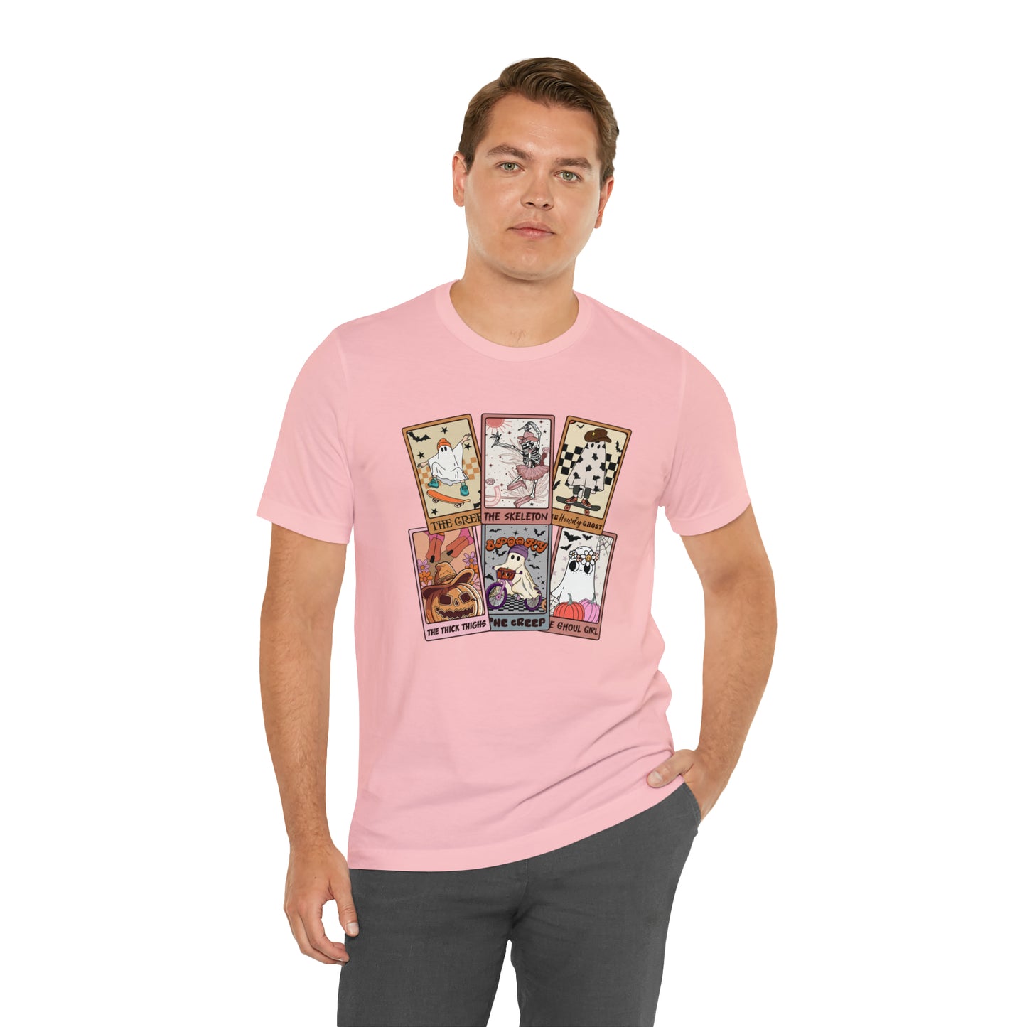 The Tarot Card Shirt, Skeleton Tarot Card Shirt, Tarot Card Lover Shirt, Skull Tarot Card Tee, Retro Halloween shirt, T612