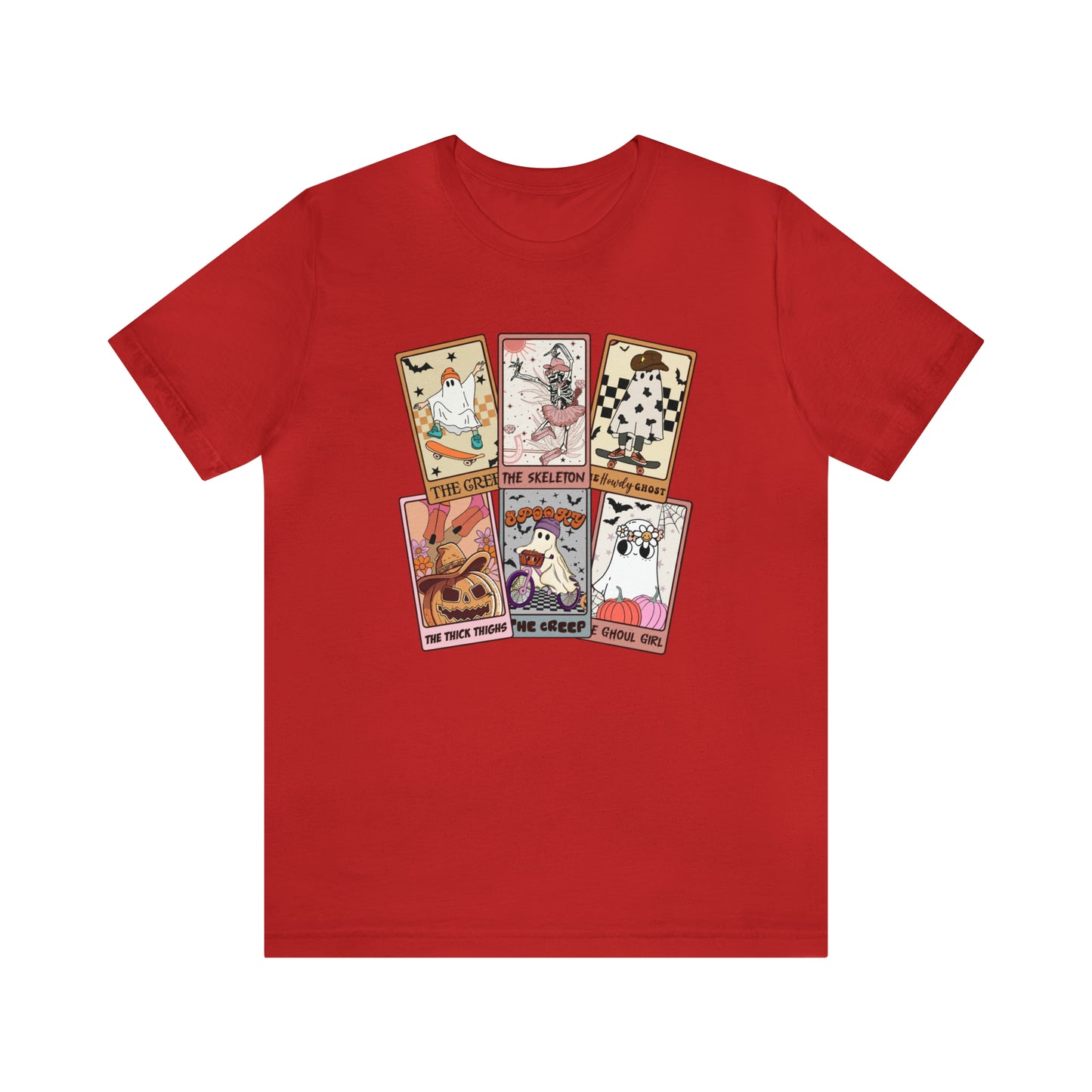 The Tarot Card Shirt, Skeleton Tarot Card Shirt, Tarot Card Lover Shirt, Skull Tarot Card Tee, Retro Halloween shirt, T612