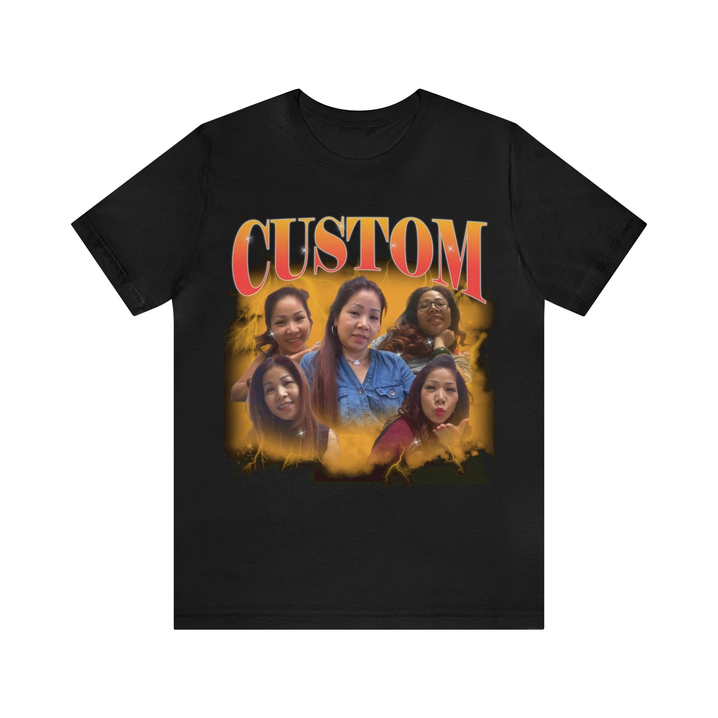Custom Your Own Bootleg Tee, Retro Custom Bootleg Rap Tee, Custom Your Photo, Insert Your Design, Vintage Graphic 90s Tshirt, T1379