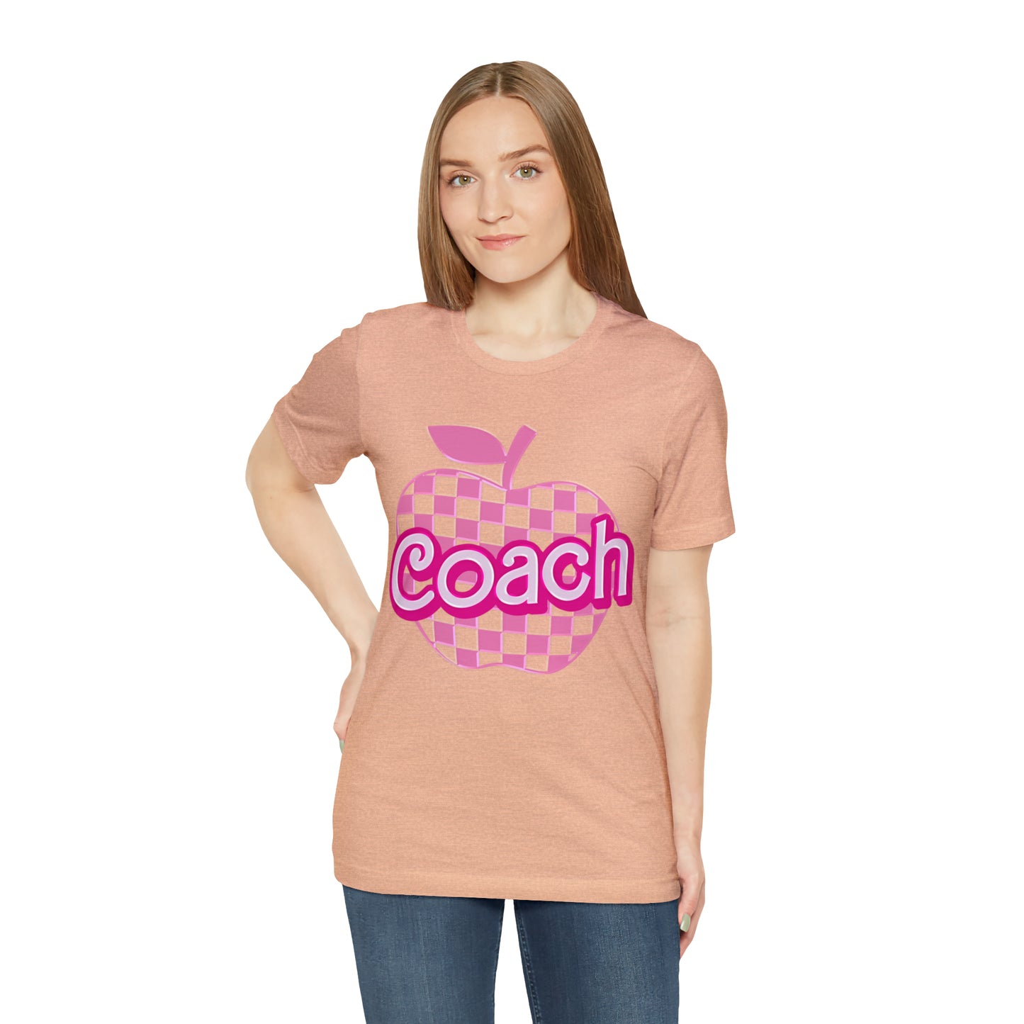 Coach shirt, Pink Sport Coach Shirt, Colorful Coaching shirt, 90s Cheer Coach shirt, Back To School Shirt, Teacher Gift, T815