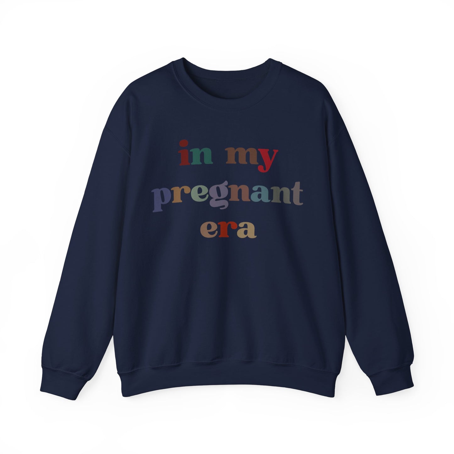 In My Pregnant Era Sweatshirt, Pregnancy Reveal Sweatshirt, New Mom Sweatshirt, Baby Announcement Sweatshirt, Gift For Pregnant Mom, S1402