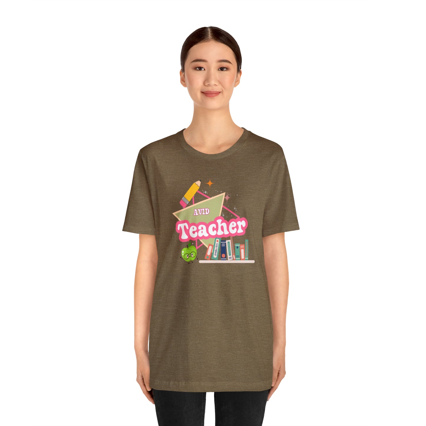 AVID shirt, 90s shirt, 90s teacher shirt, colorful school secretary shirt, colorful school shirt, T545