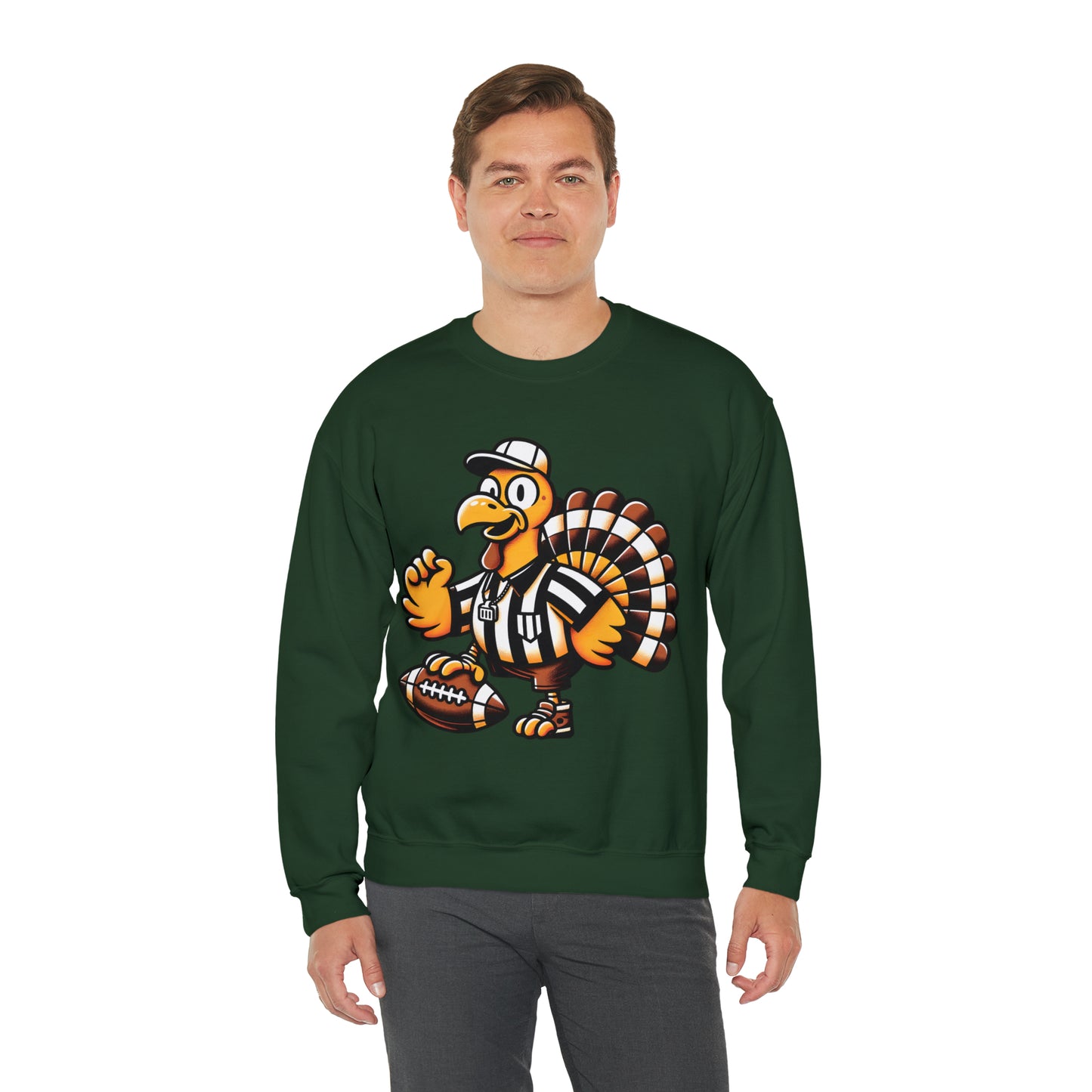 Turkey and Touchdowns Sweatshirt, Thanksgiving Football Sweatshirt, Turkey Football Sweatshirt, Football Shirt, Football Lover, SW859