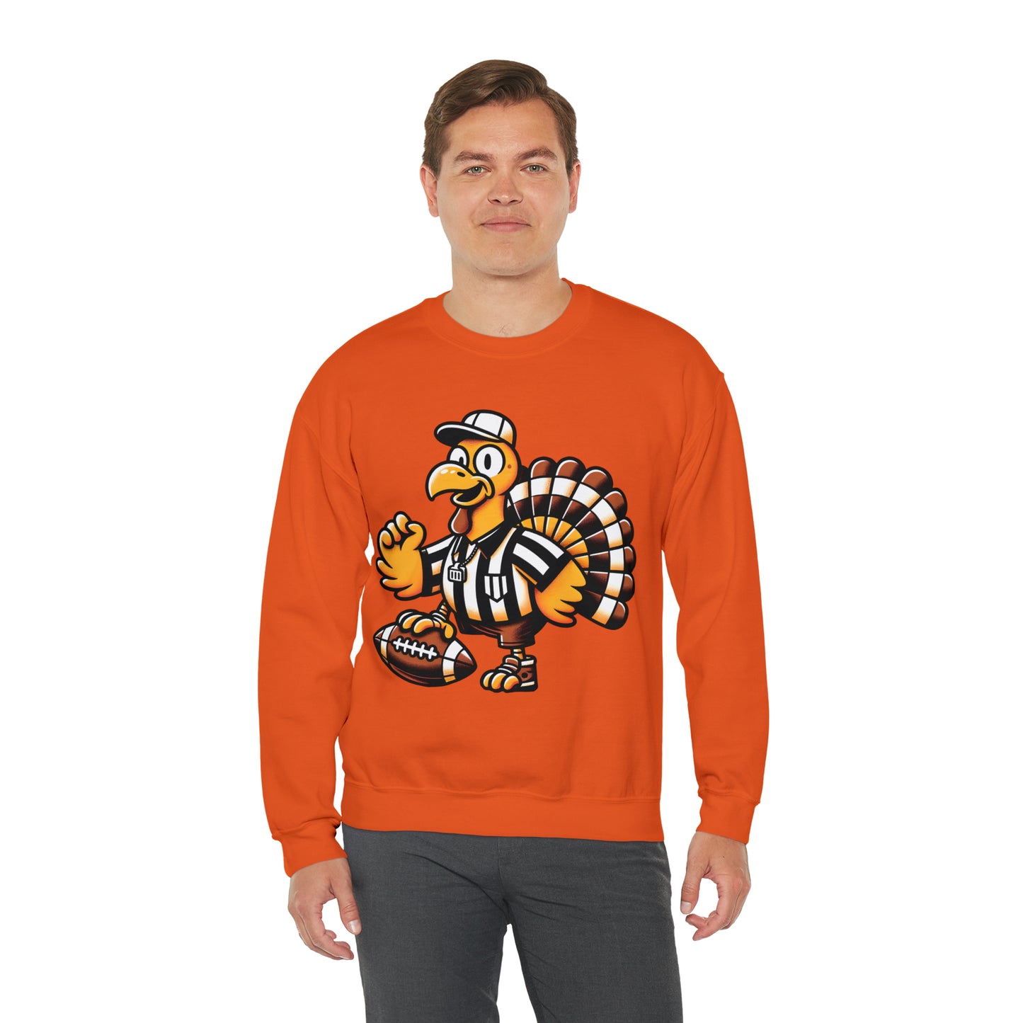 Turkey and Touchdowns Sweatshirt, Thanksgiving Football Sweatshirt, Turkey Football Sweatshirt, Football Shirt, Football Lover, SW859