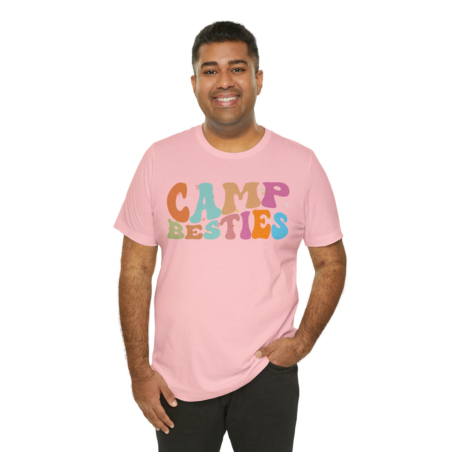 Best Friend Shirt, Gift for Best Friend, Camp Besties Shirt, BFF Shirt, Matching Besties Shirt, Retro Friend Shirt, T482