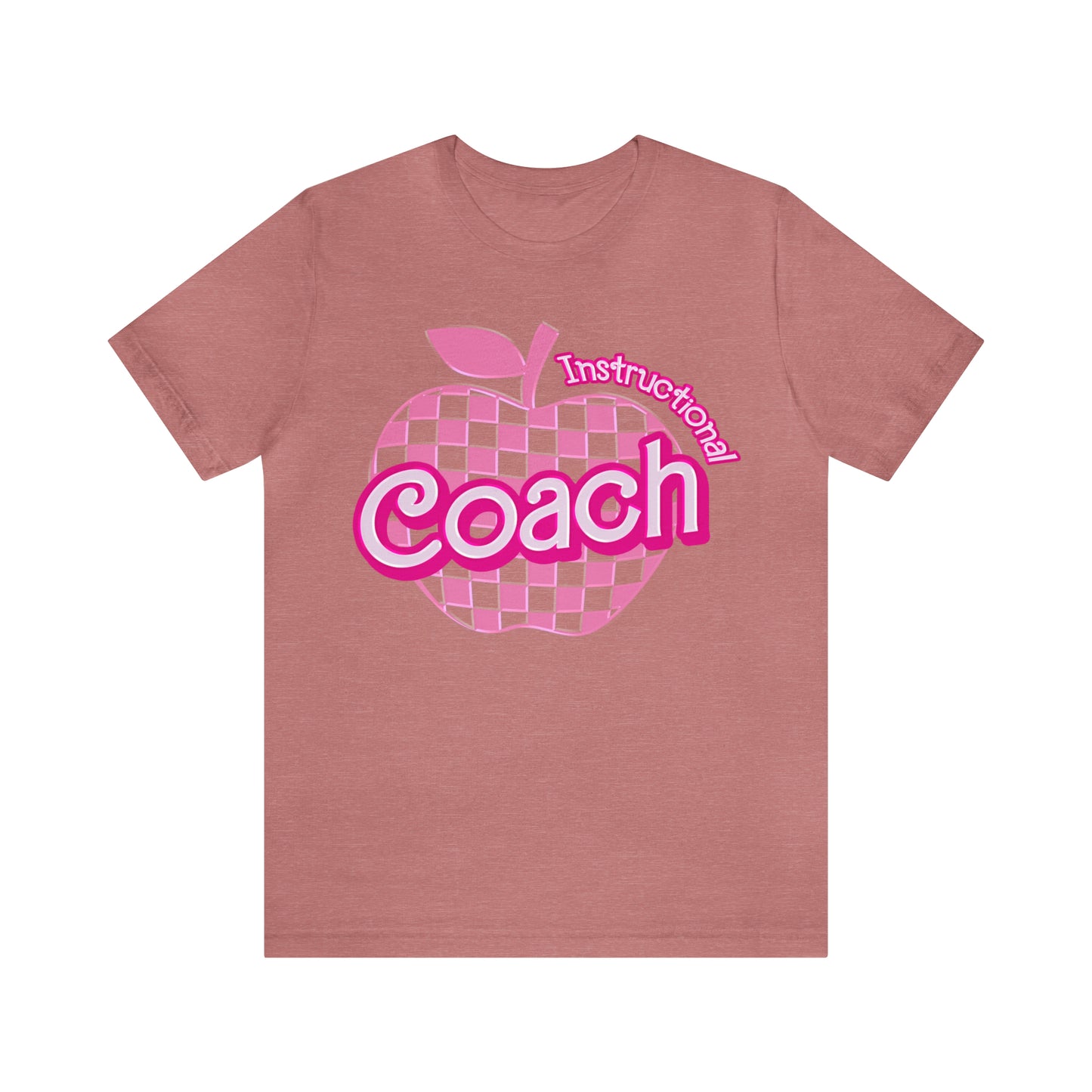 Instructional Coach shirt, Pink Sport Coach Shirt, Colorful Coaching shirt, 90s Cheer Coach shirt, Back To School Shirt, Teacher Gift, T819