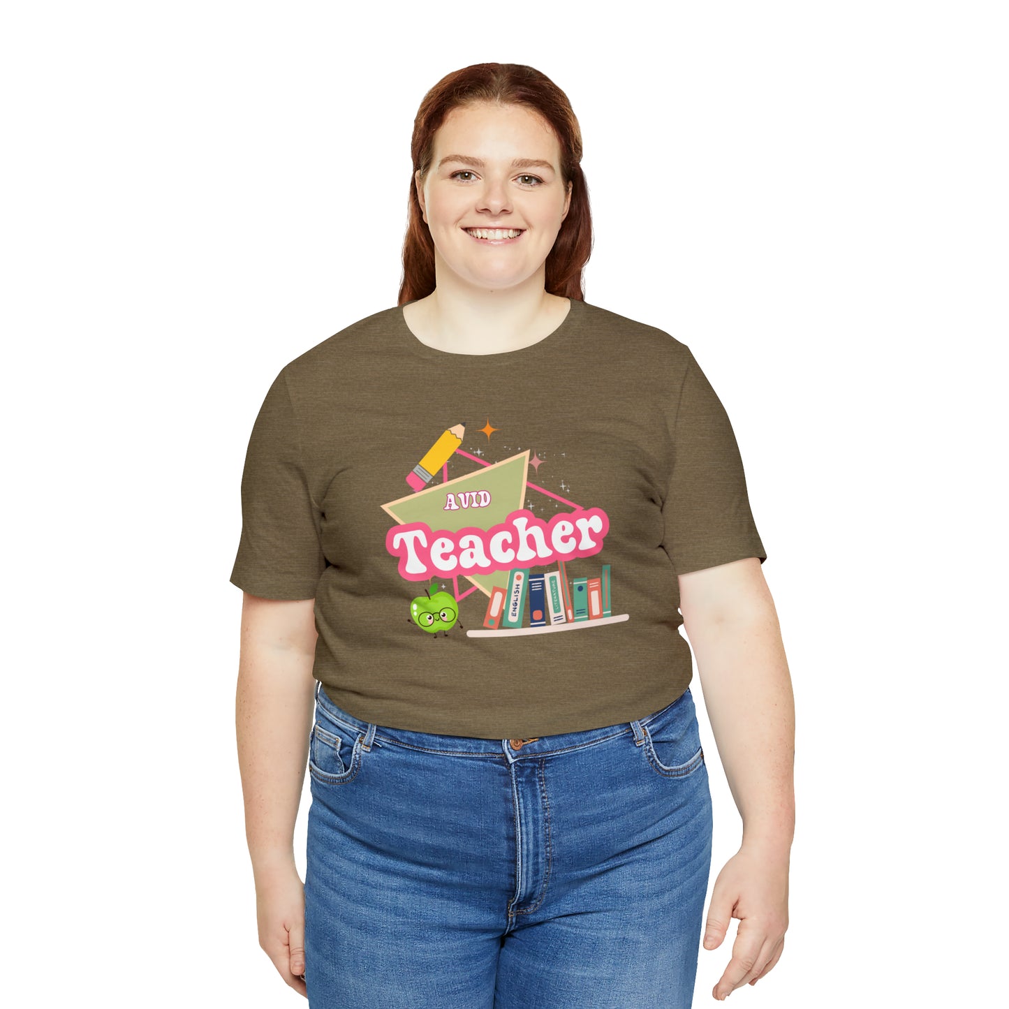 AVID shirt, 90s shirt, 90s teacher shirt, colorful school secretary shirt, colorful school shirt, T545