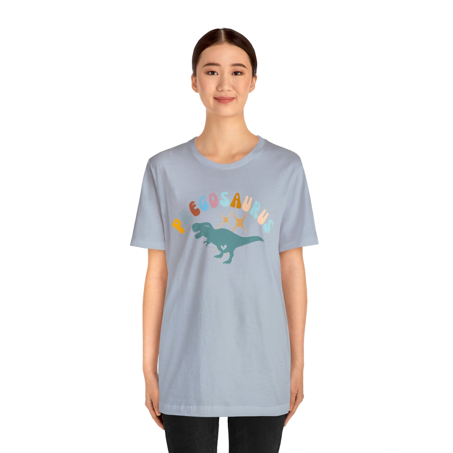 Funny Pregosaurus TShirt for Baby Shower, Funny Gift for Expecting Mom Shirt for Baby Announcement, T274