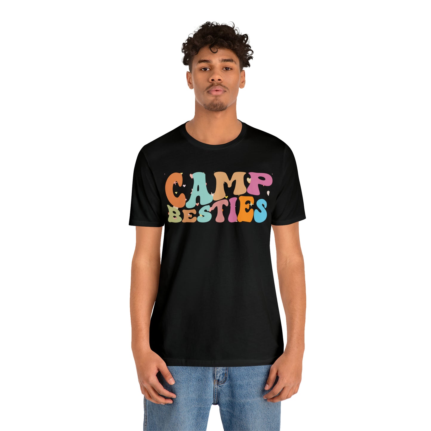 Best Friend Shirt, Gift for Best Friend, Camp Besties Shirt, BFF Shirt, Matching Besties Shirt, Retro Friend Shirt, T482