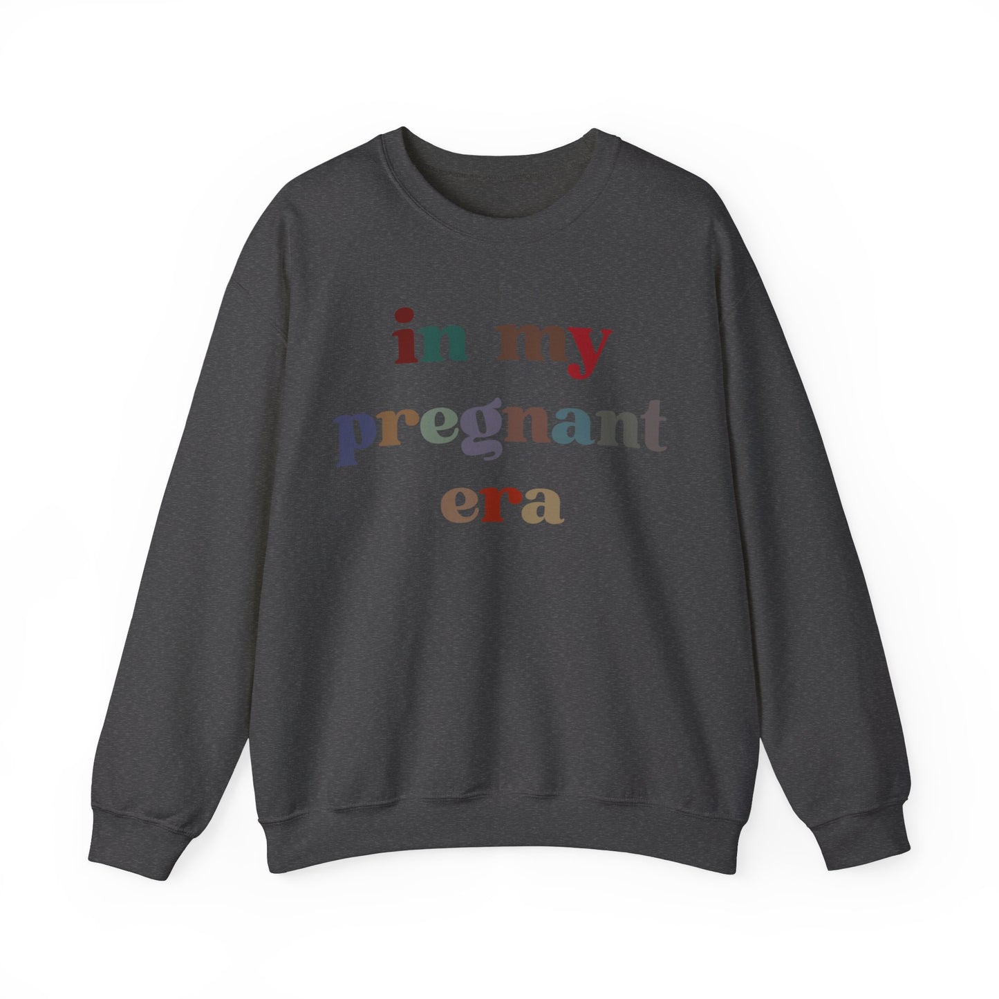 In My Pregnant Era Sweatshirt, Pregnancy Reveal Sweatshirt, New Mom Sweatshirt, Baby Announcement Sweatshirt, Gift For Pregnant Mom, S1402