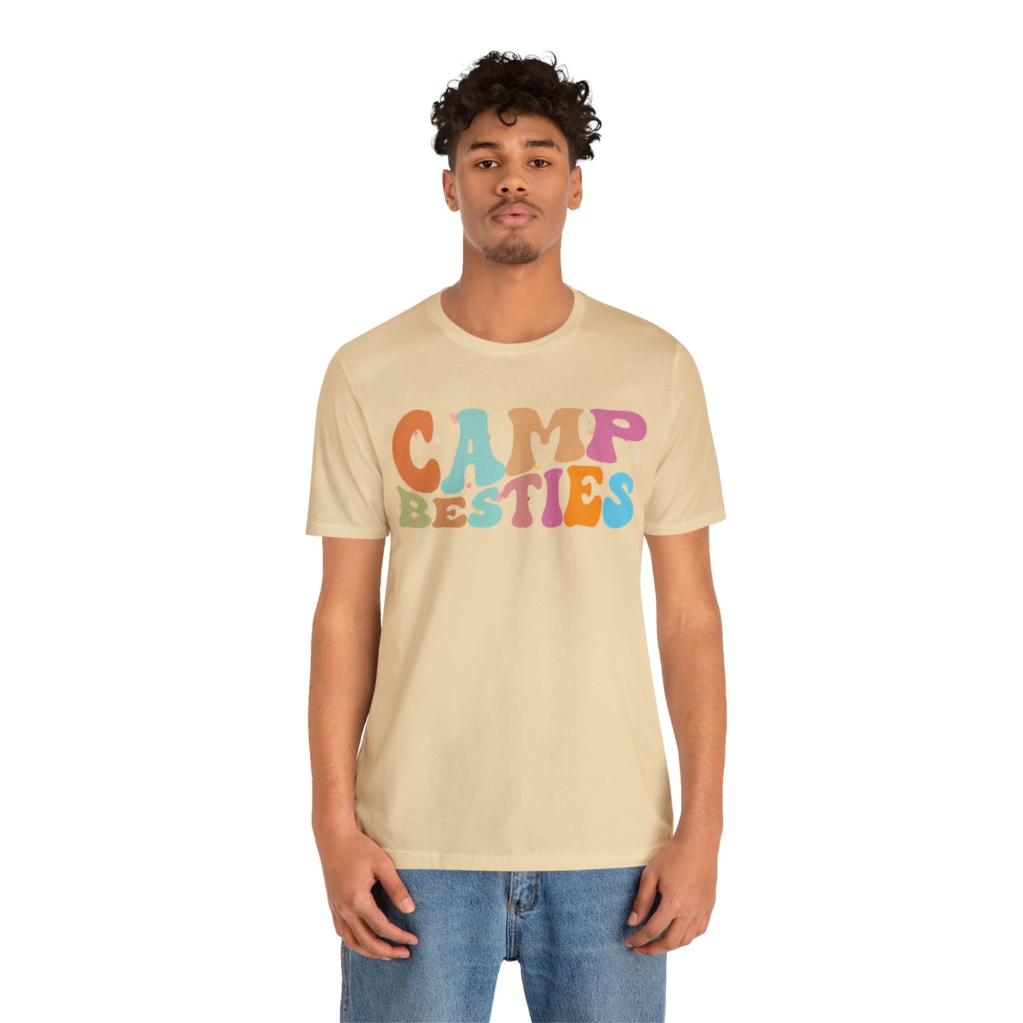 Best Friend Shirt, Gift for Best Friend, Camp Besties Shirt, BFF Shirt, Matching Besties Shirt, Retro Friend Shirt, T482