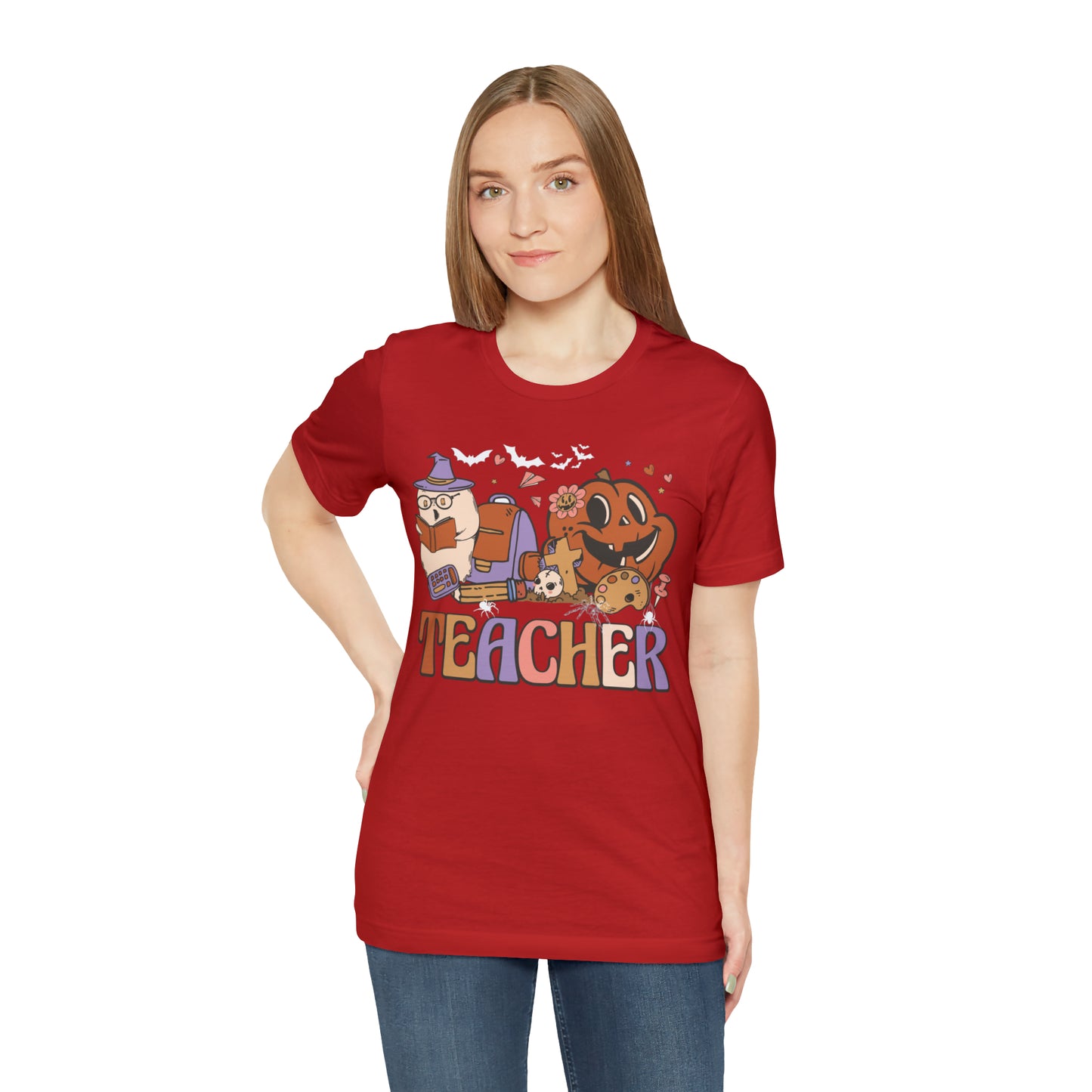 Teacher Shirt, Trick Or Teach Shirt, Spooky Teacher, Teacher Halloween Shirt, Teaching My Boos, Fall Teacher Shirt, T677