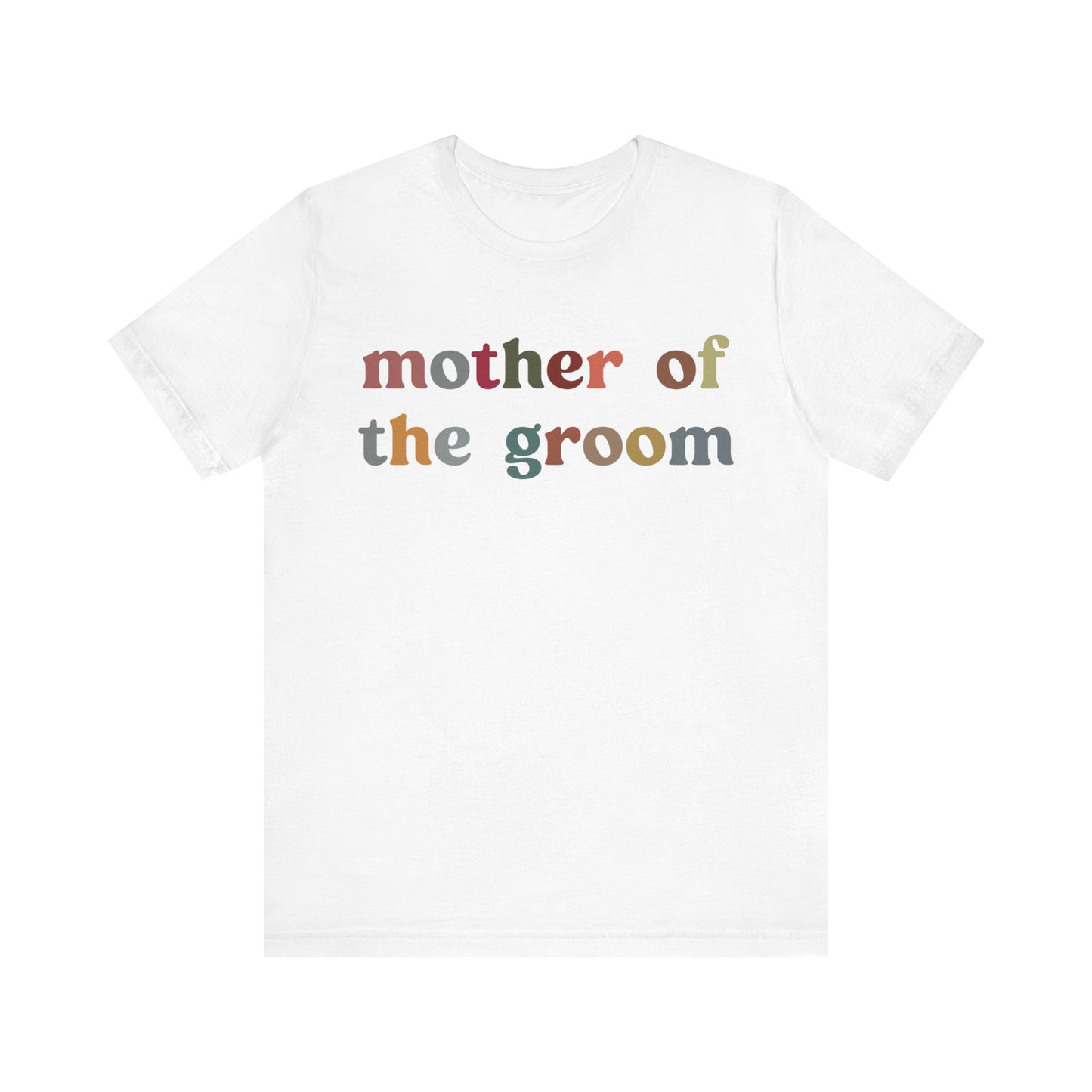 Mother of the Groom Shirt, Cute Wedding Gift from Son, Engagement Gift, Retro Wedding Gift for Mom, Bridal Party Shirt for Mom, T1147