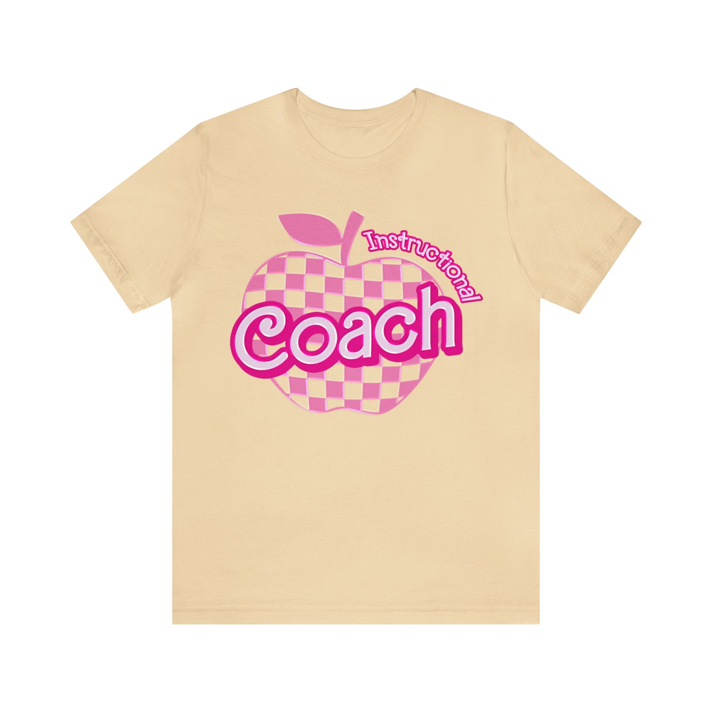 Instructional Coach shirt, Pink Sport Coach Shirt, Colorful Coaching shirt, 90s Cheer Coach shirt, Back To School Shirt, Teacher Gift, T819