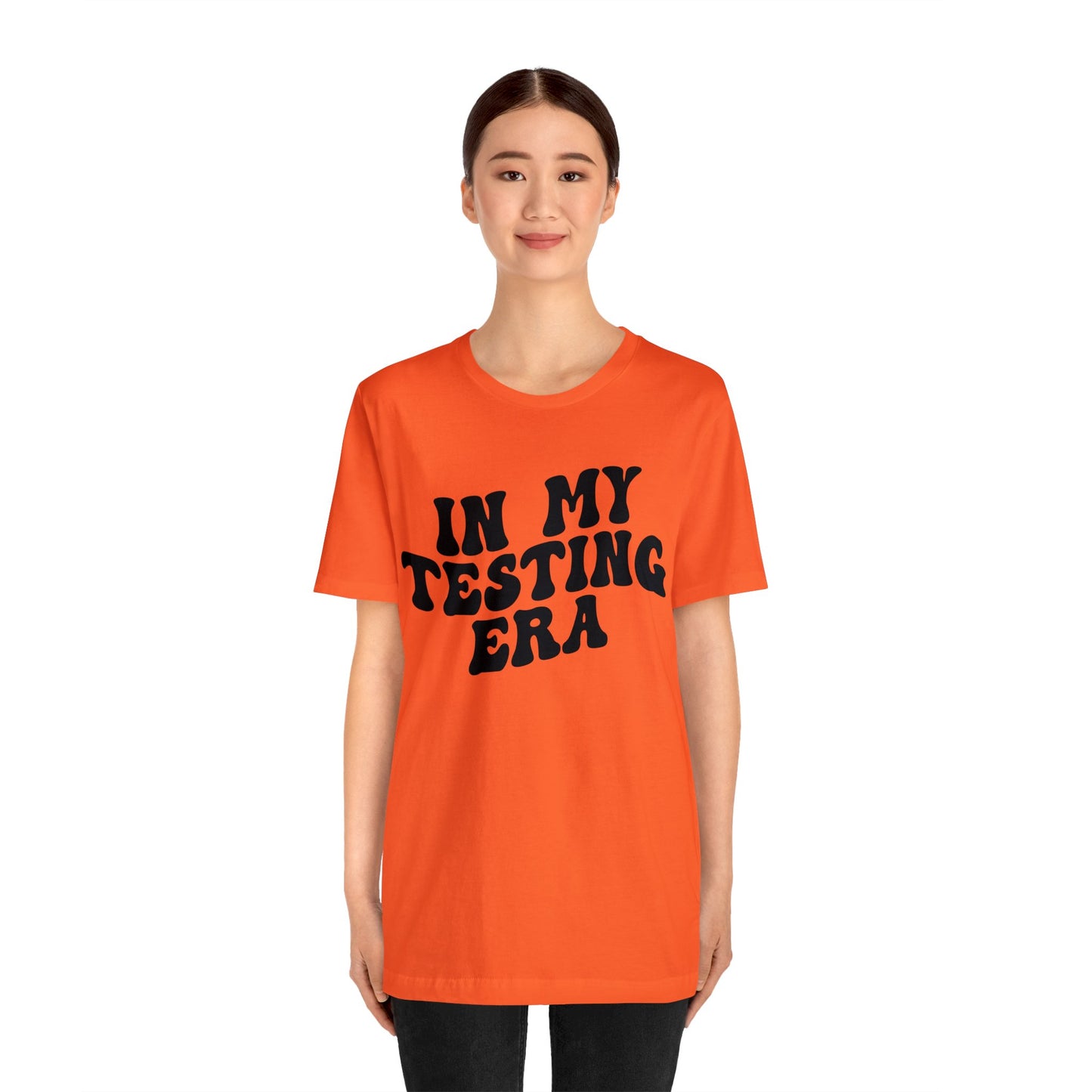 In My Testing Era Shirt, Exam Day Shirt, Funny Teacher Shirt, Teacher Appreciation Gift, Gift for Best Teachers, Teacher shirt, T1303