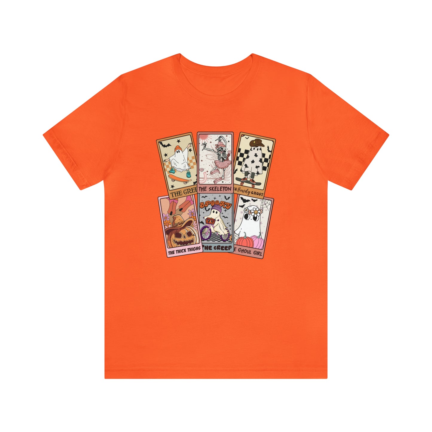 The Tarot Card Shirt, Skeleton Tarot Card Shirt, Tarot Card Lover Shirt, Skull Tarot Card Tee, Retro Halloween shirt, T612