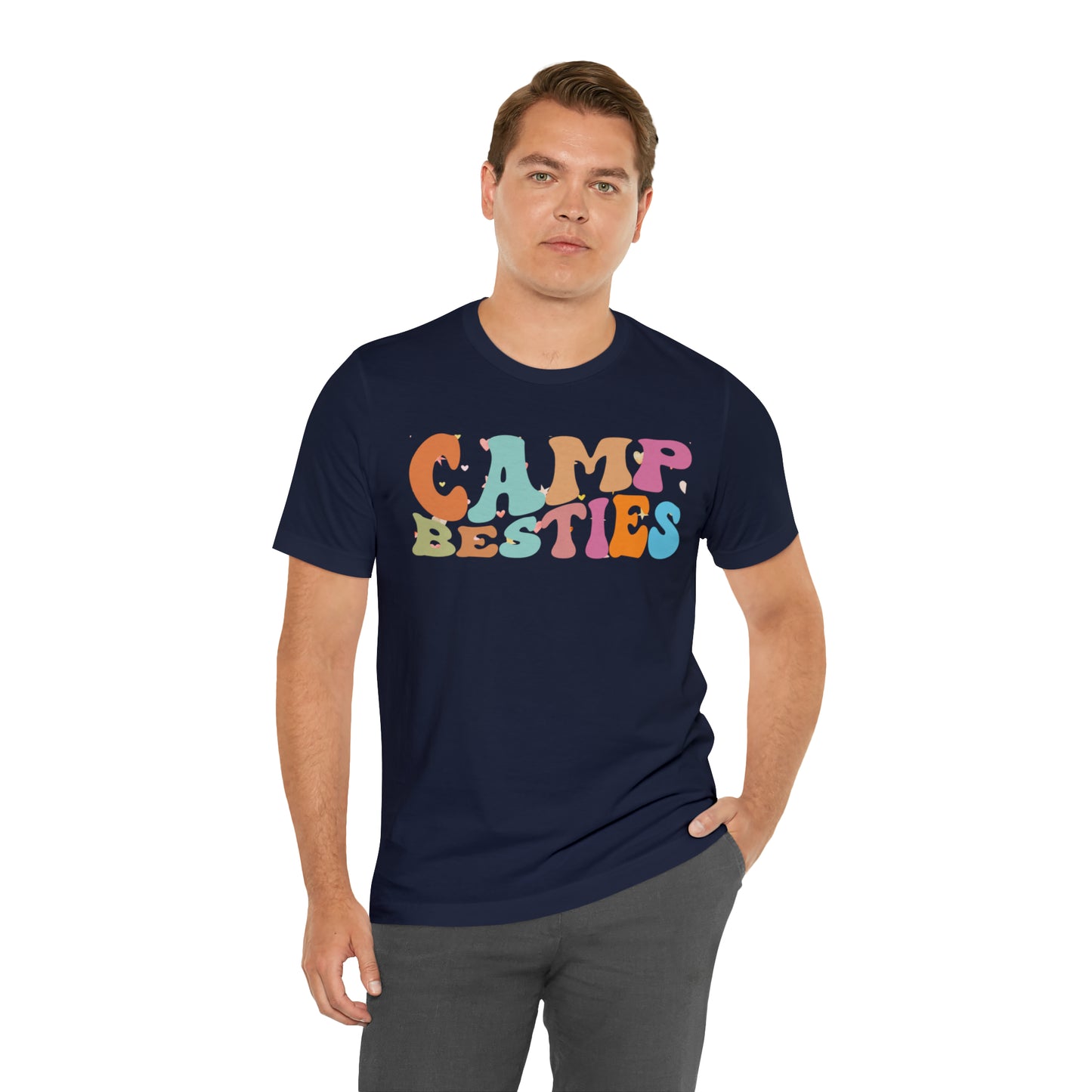 Best Friend Shirt, Gift for Best Friend, Camp Besties Shirt, BFF Shirt, Matching Besties Shirt, Retro Friend Shirt, T482