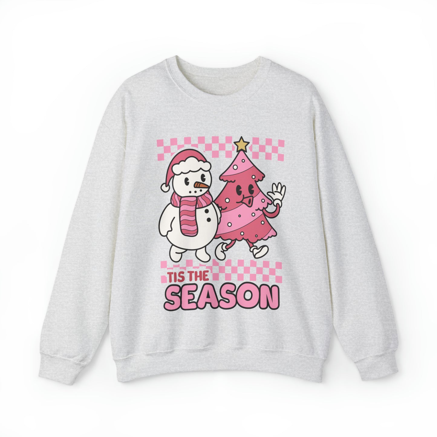 Christmas Tis The Season Sweatshirt, Merry Christmas Shirt, Christmas Tree Cake Sweater, Women Christmas, Christmas Cake Sweatshirt, SW879