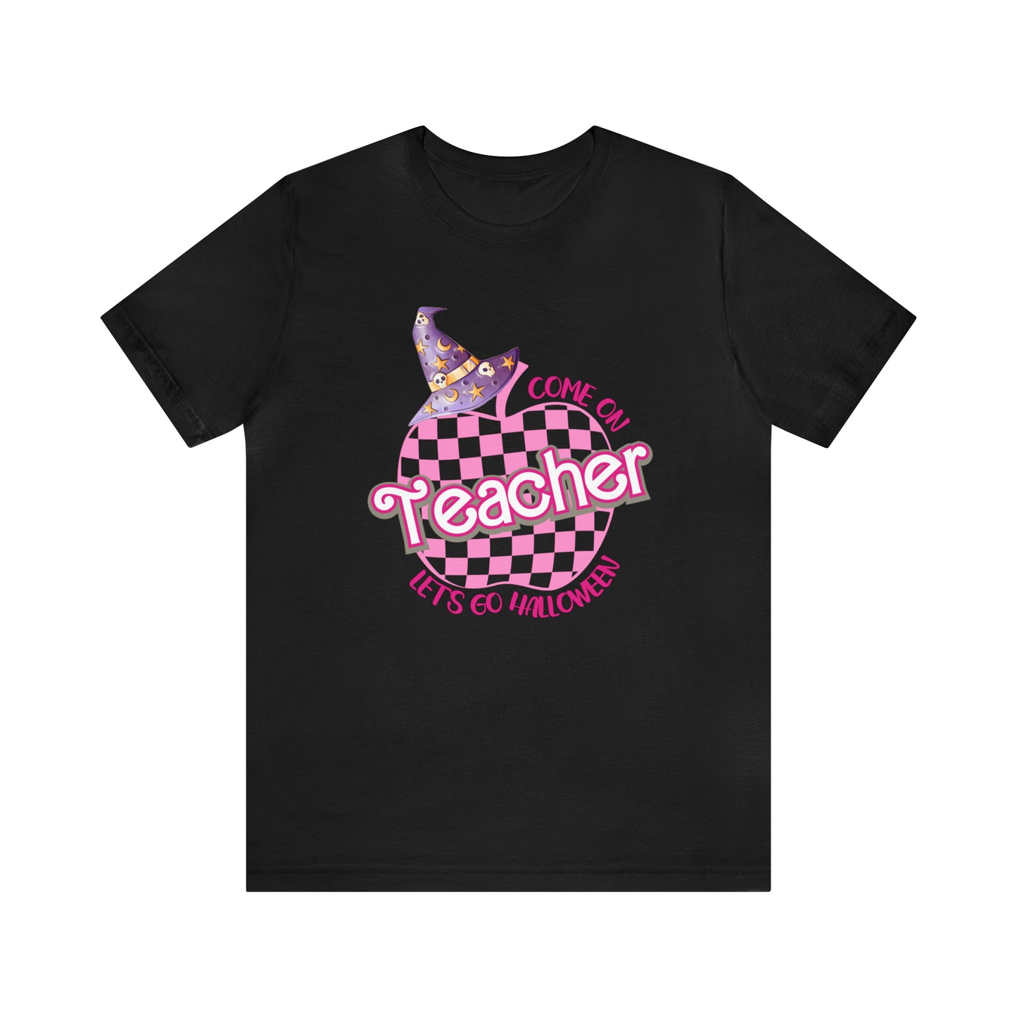 Come On Let's Go Halloween Shirt, Trendy Teacher shirt, Retro Back to school, Teacher Halloween gift shirt , T726
