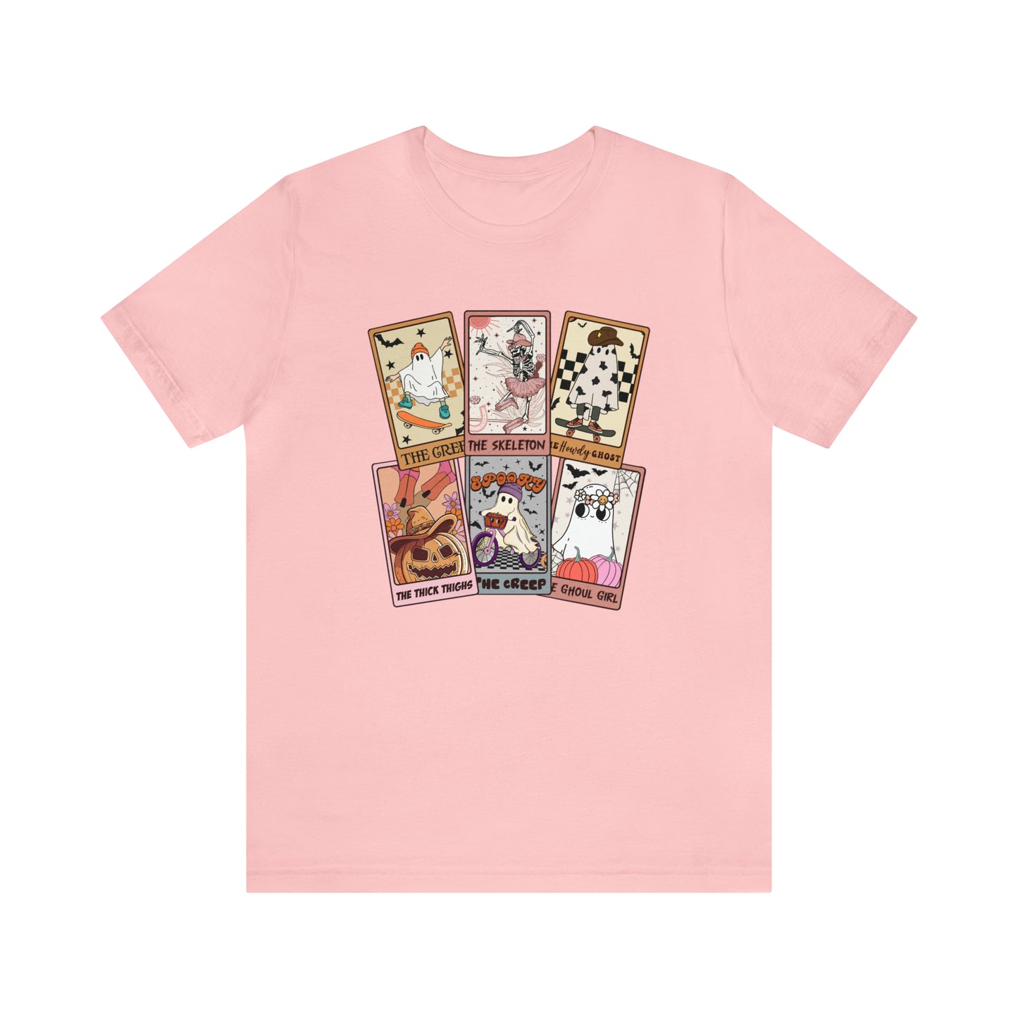The Tarot Card Shirt, Skeleton Tarot Card Shirt, Tarot Card Lover Shirt, Skull Tarot Card Tee, Retro Halloween shirt, T612