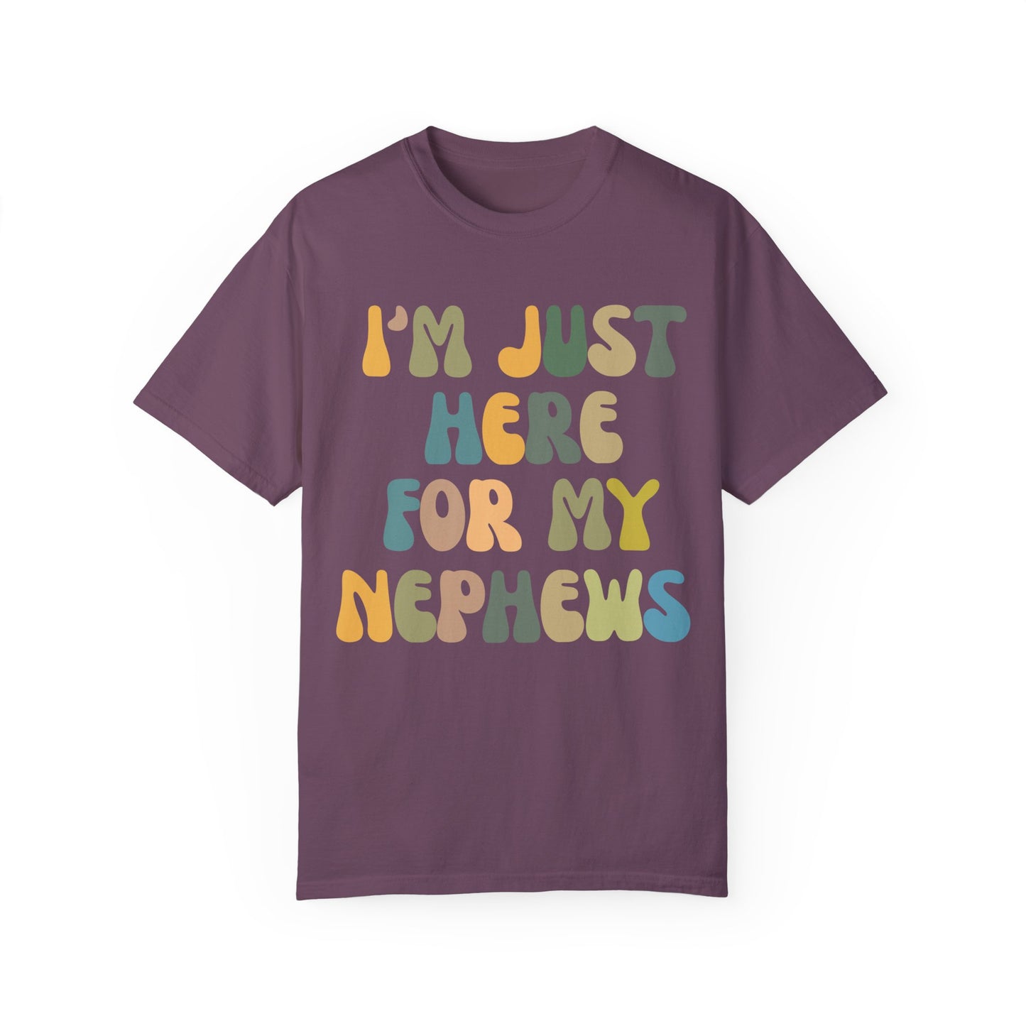 I'm Just Here for My Nephews Shirt, Gift for Cool Aunt, New Auntie Shirt, Best Aunt Shirt, Funny Aunt Shirt, Favorite Aunt Shirt, CC1012