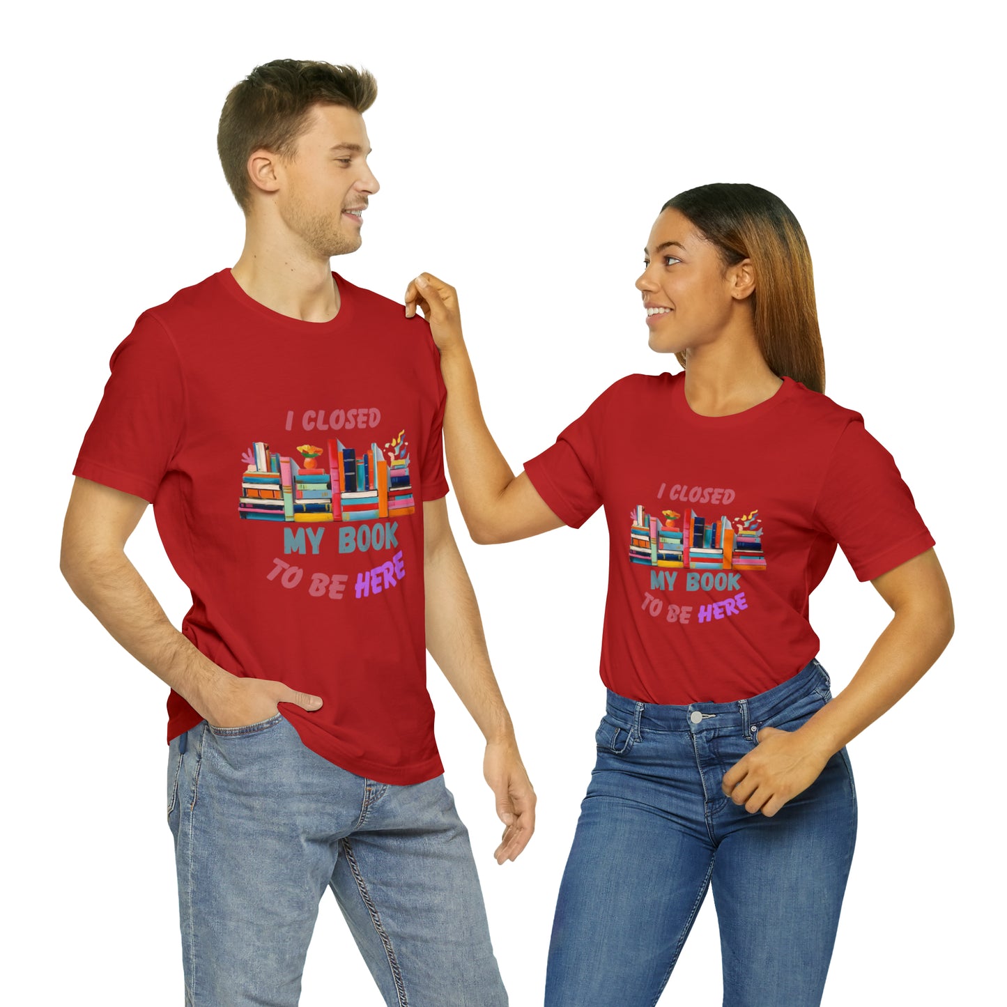 I closed my book to be here shirt, books and coffee shirt, T156