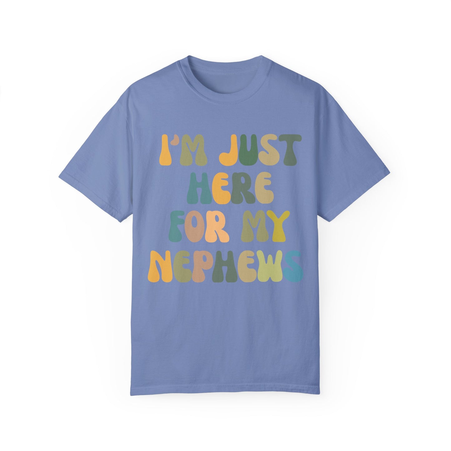 I'm Just Here for My Nephews Shirt, Gift for Cool Aunt, New Auntie Shirt, Best Aunt Shirt, Funny Aunt Shirt, Favorite Aunt Shirt, CC1012