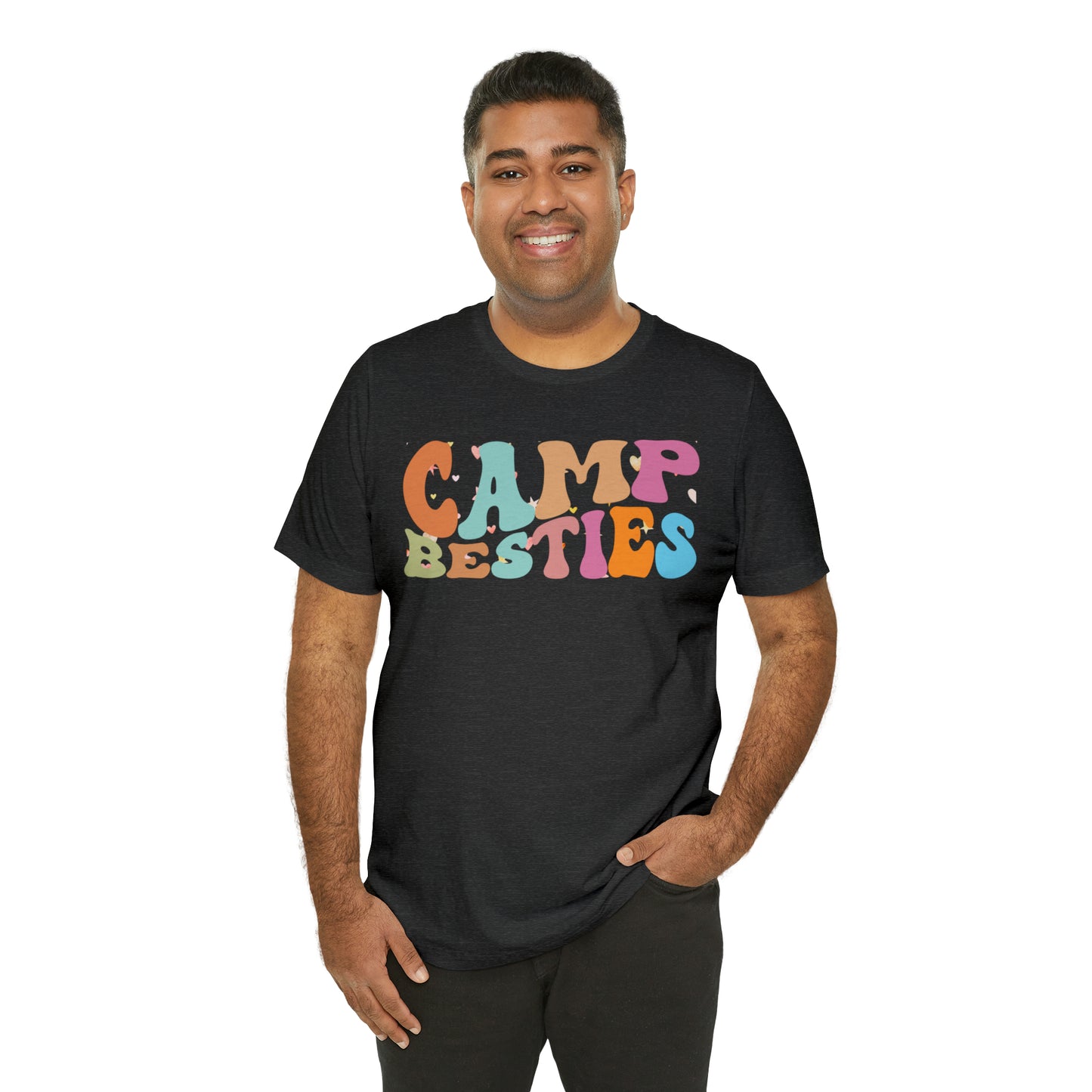 Best Friend Shirt, Gift for Best Friend, Camp Besties Shirt, BFF Shirt, Matching Besties Shirt, Retro Friend Shirt, T482