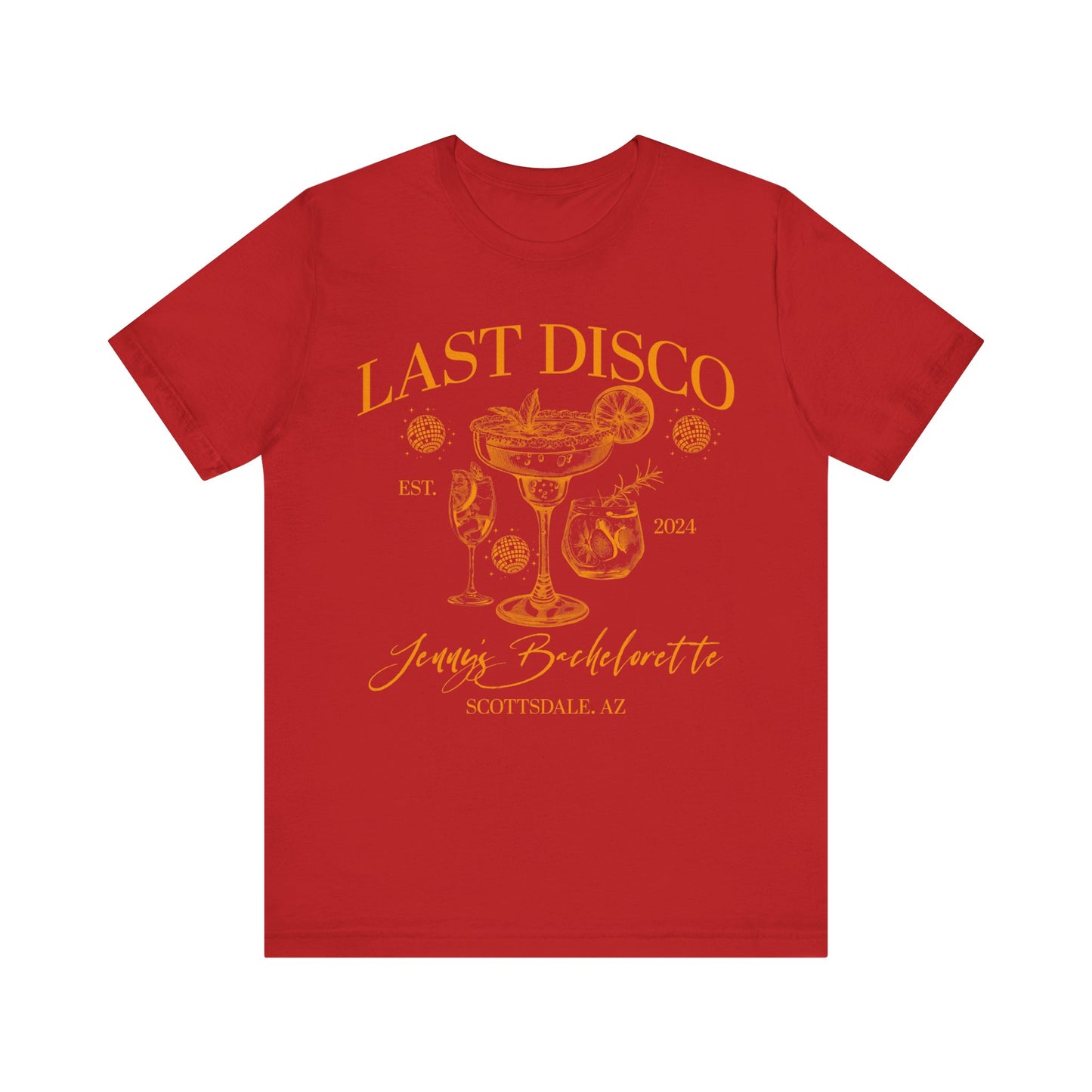 Last Disco Shirt, Disco Bride Dancing Queens Shirt, Custom Location Bridal Party Shirt, Bridal Shower, Disco Bach Bride To Be Gifts, 1 T1565