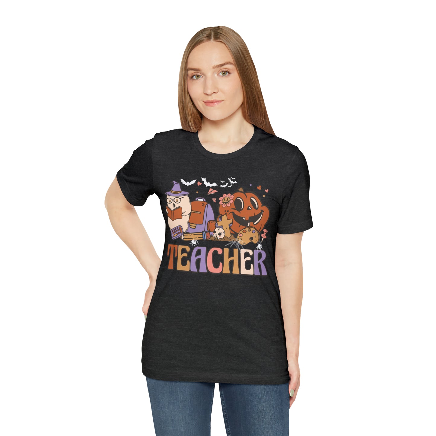 Teacher Shirt, Trick Or Teach Shirt, Spooky Teacher, Teacher Halloween Shirt, Teaching My Boos, Fall Teacher Shirt, T677
