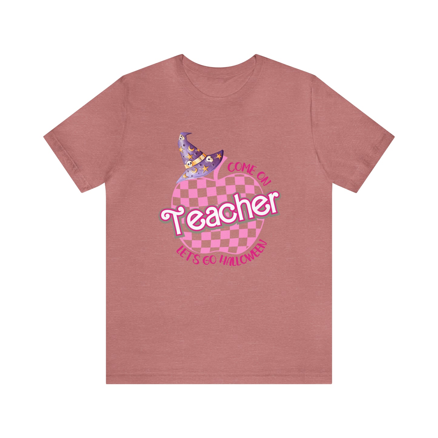 Come On Let's Go Halloween Shirt, Trendy Teacher shirt, Retro Back to school, Teacher Halloween gift shirt , T726