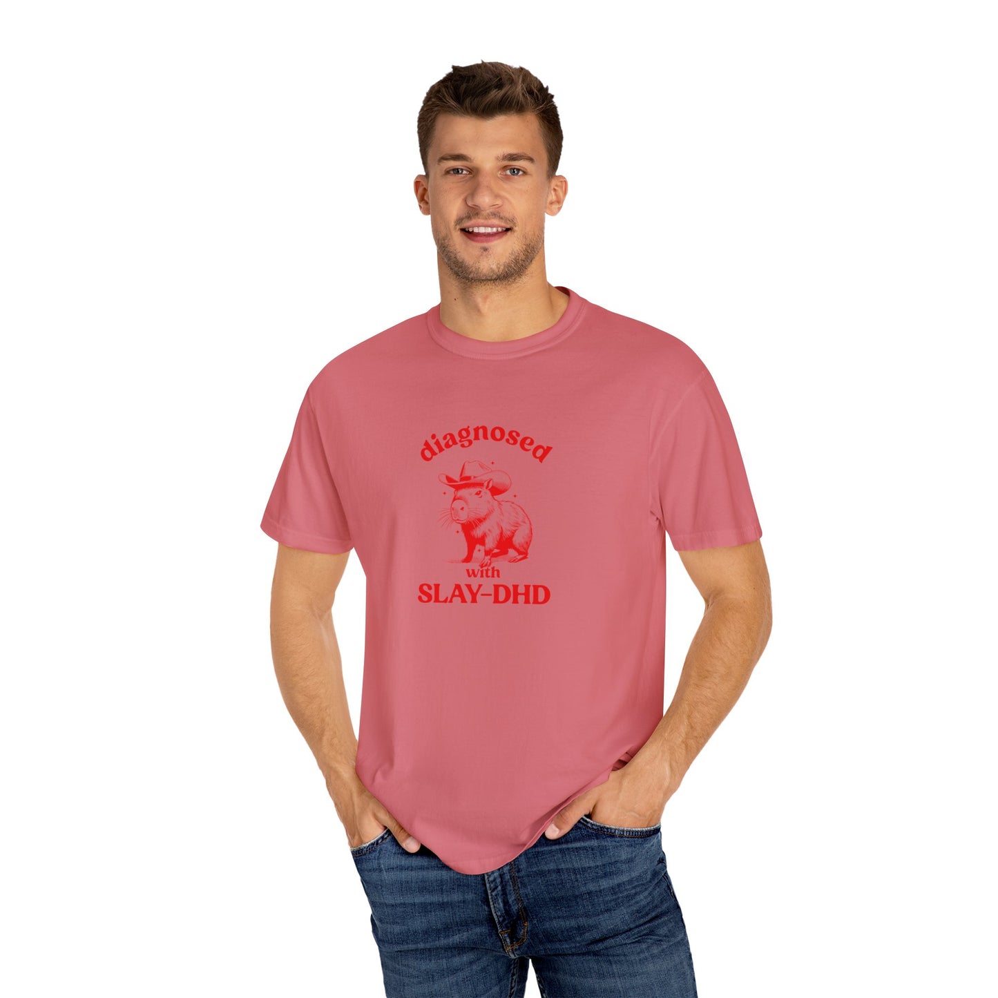 Diagnosed With Slay-DHD Shirt, Mental Health Matters Shirt ADHD Awareness Shirt Funny Meme Shirt Silly Meme Shirt Mothers day Shirt, CC1573