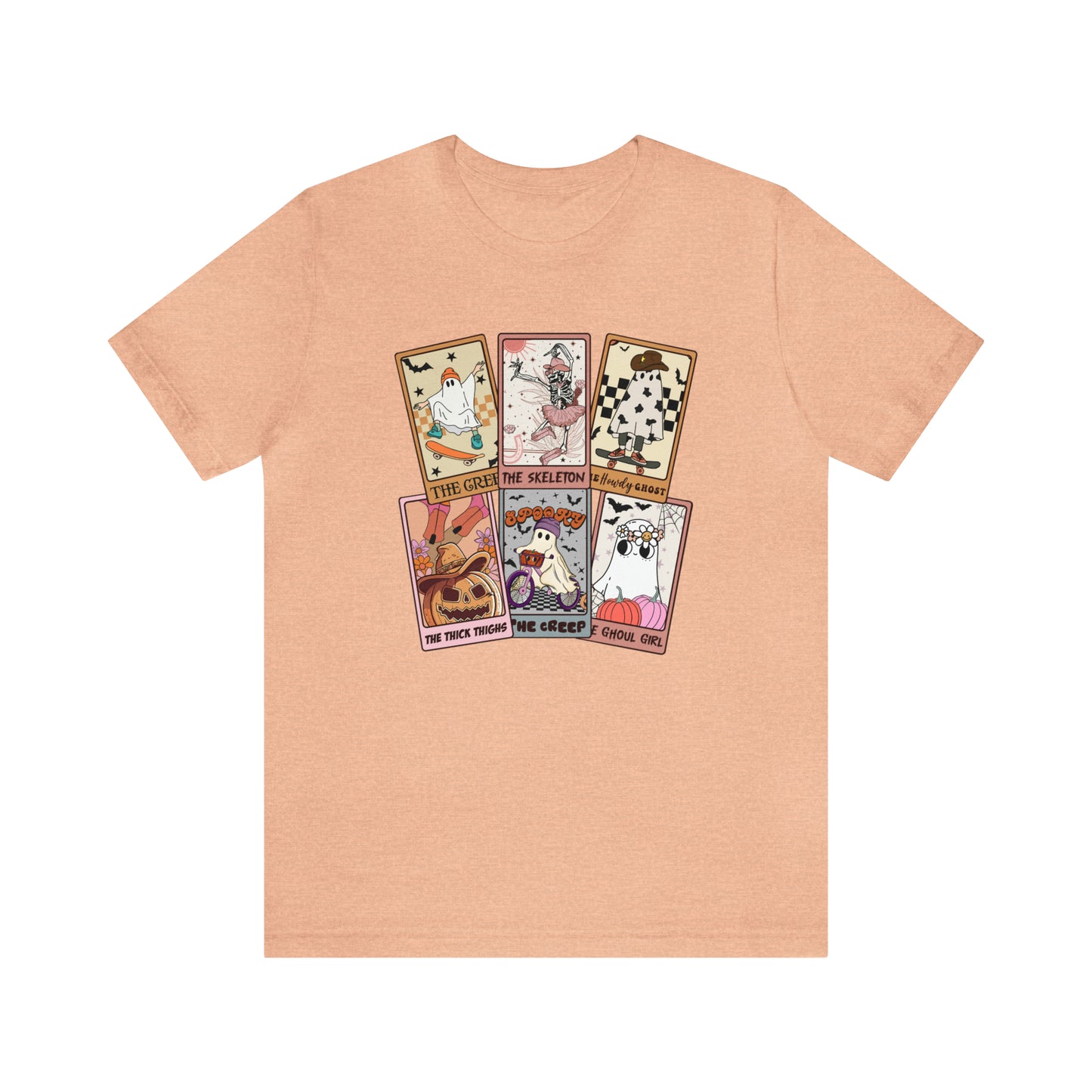The Tarot Card Shirt, Skeleton Tarot Card Shirt, Tarot Card Lover Shirt, Skull Tarot Card Tee, Retro Halloween shirt, T612